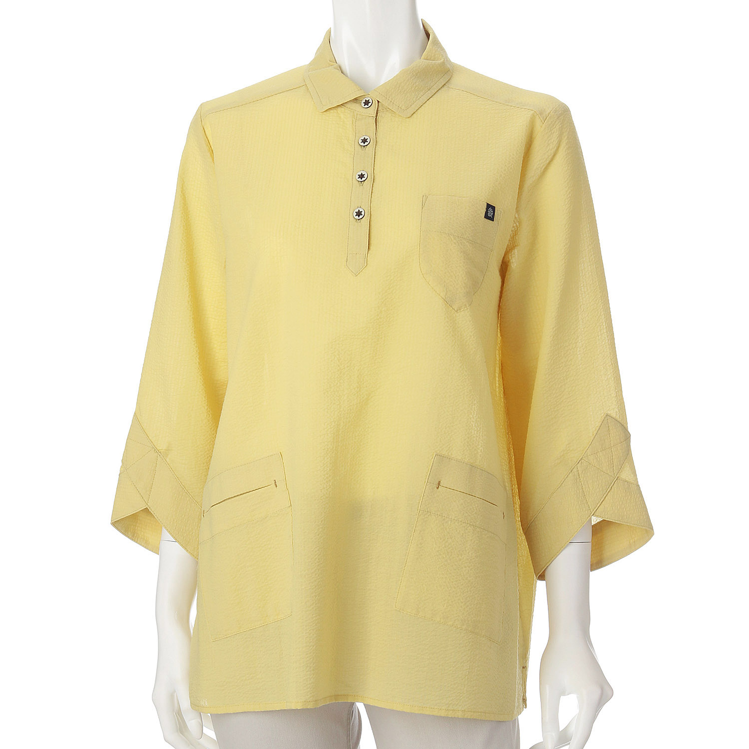 綿リップルチュニック - 画像1