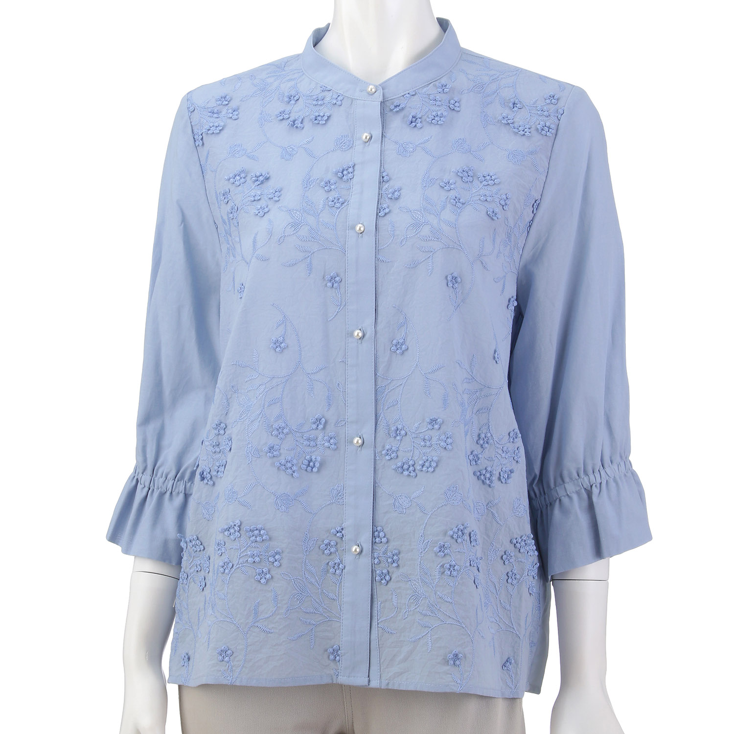 3D刺繍ブラウス - 画像9