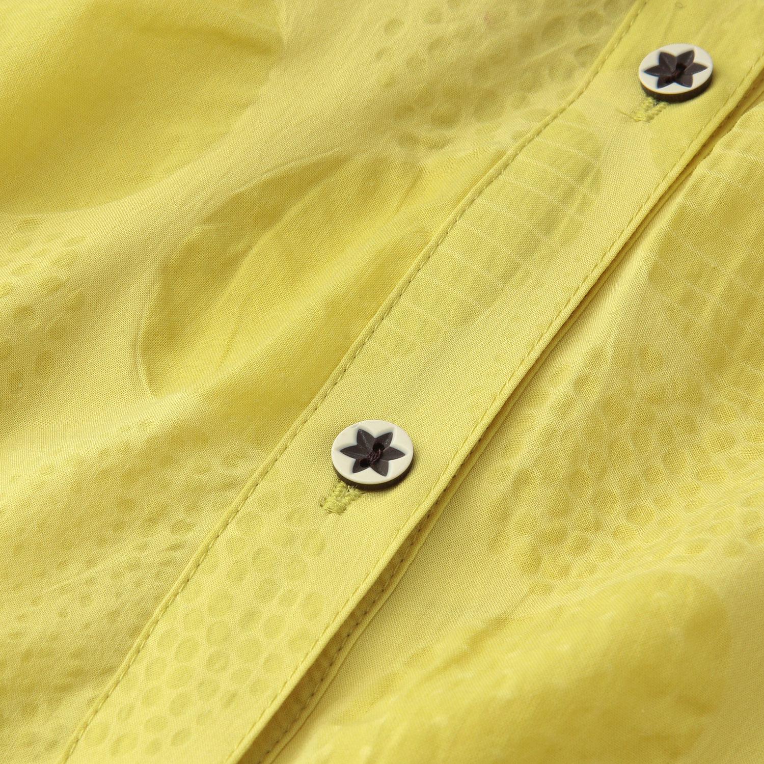 綿玉柄塩縮ブラウス - 画像6