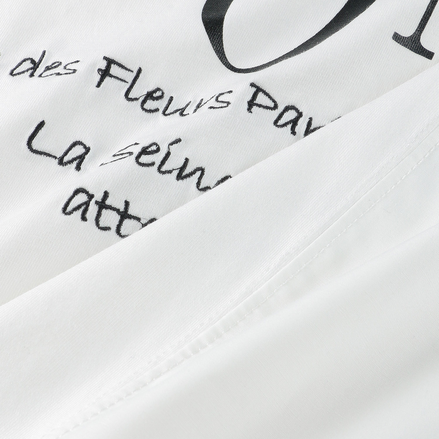 ロゴプリントアクセントバイカラープルオーバー - 画像10