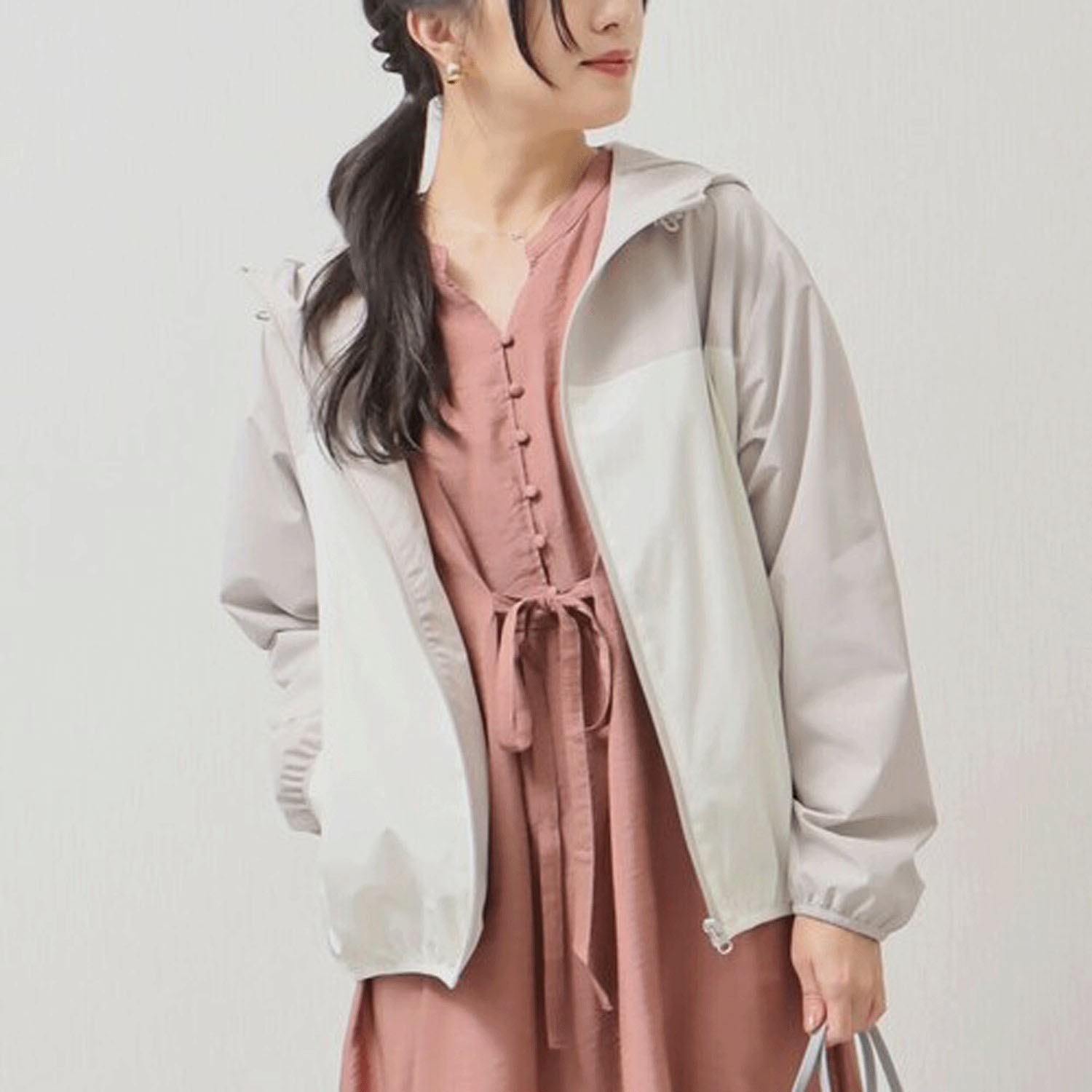 【お取寄せ】 マーブルワルツ 防風撥水配色ブルゾン - 画像8