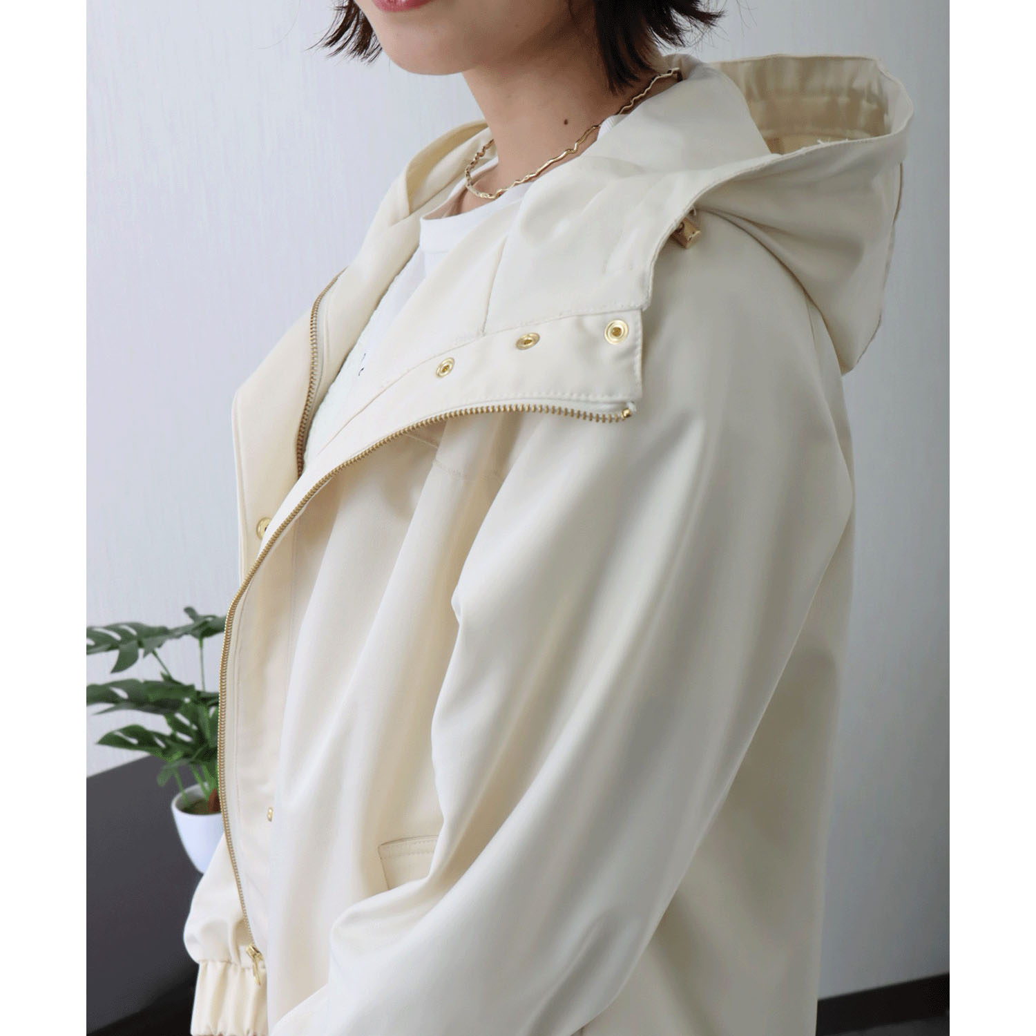 【お取り寄せ】 マーブルワルツ ツイルテフロン加工パーカー - 画像3