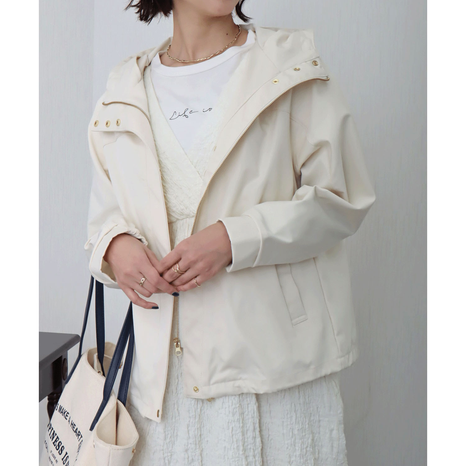 【お取り寄せ】 マーブルワルツ ツイルテフロン加工パーカー - 画像1