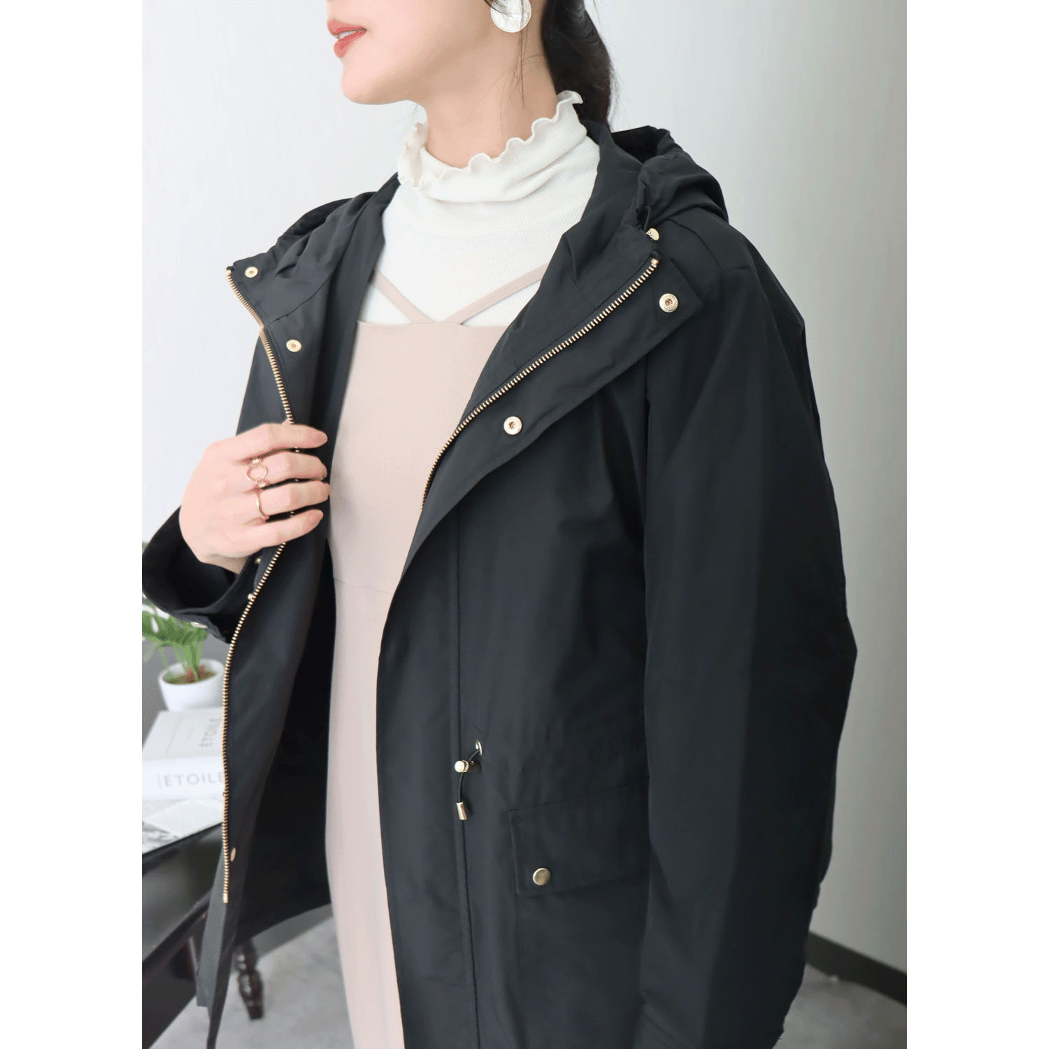 【お取寄せ】 マーブルワルツ NC撥水ワークポケットパーカー - 画像3