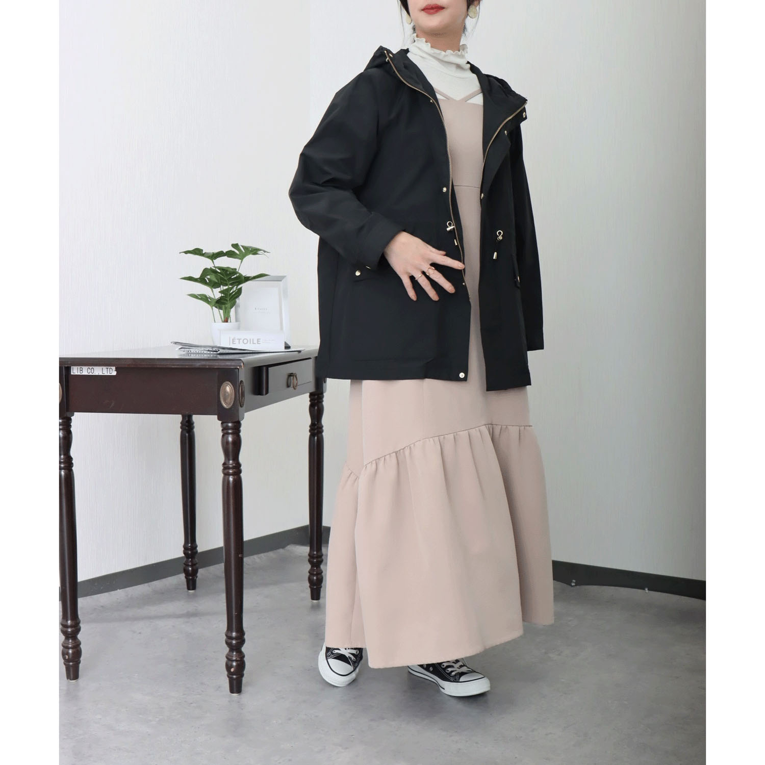 【お取寄せ】 マーブルワルツ NC撥水ワークポケットパーカー - 画像4