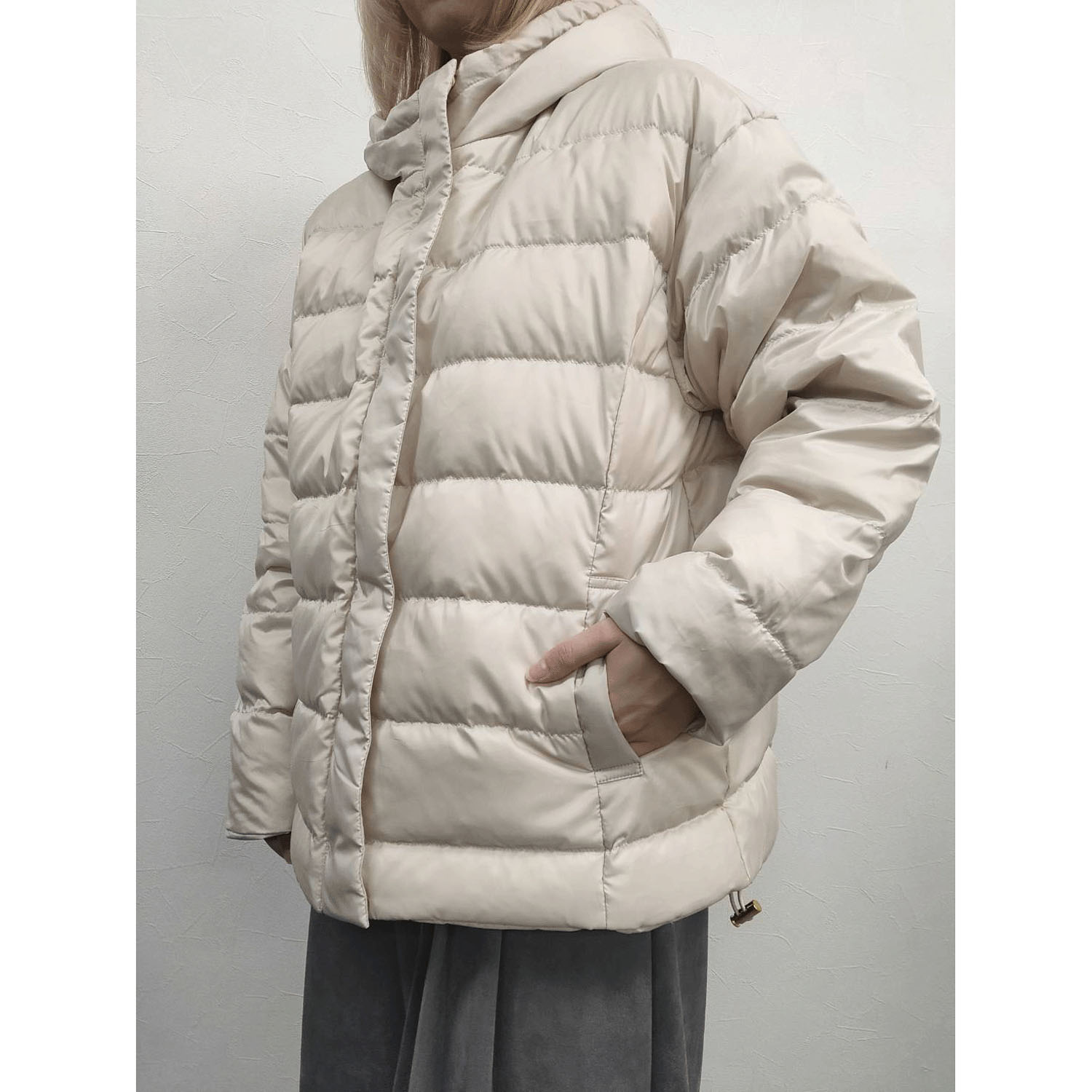 【お取り寄せ】マーブルワルツ リバーシブルダウンショートコート - 画像1