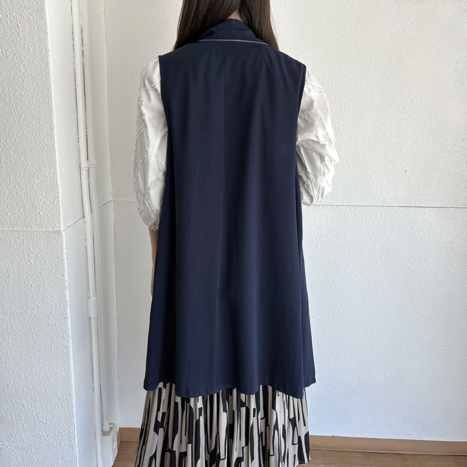 【Insta Live】ロングベスト - 画像3