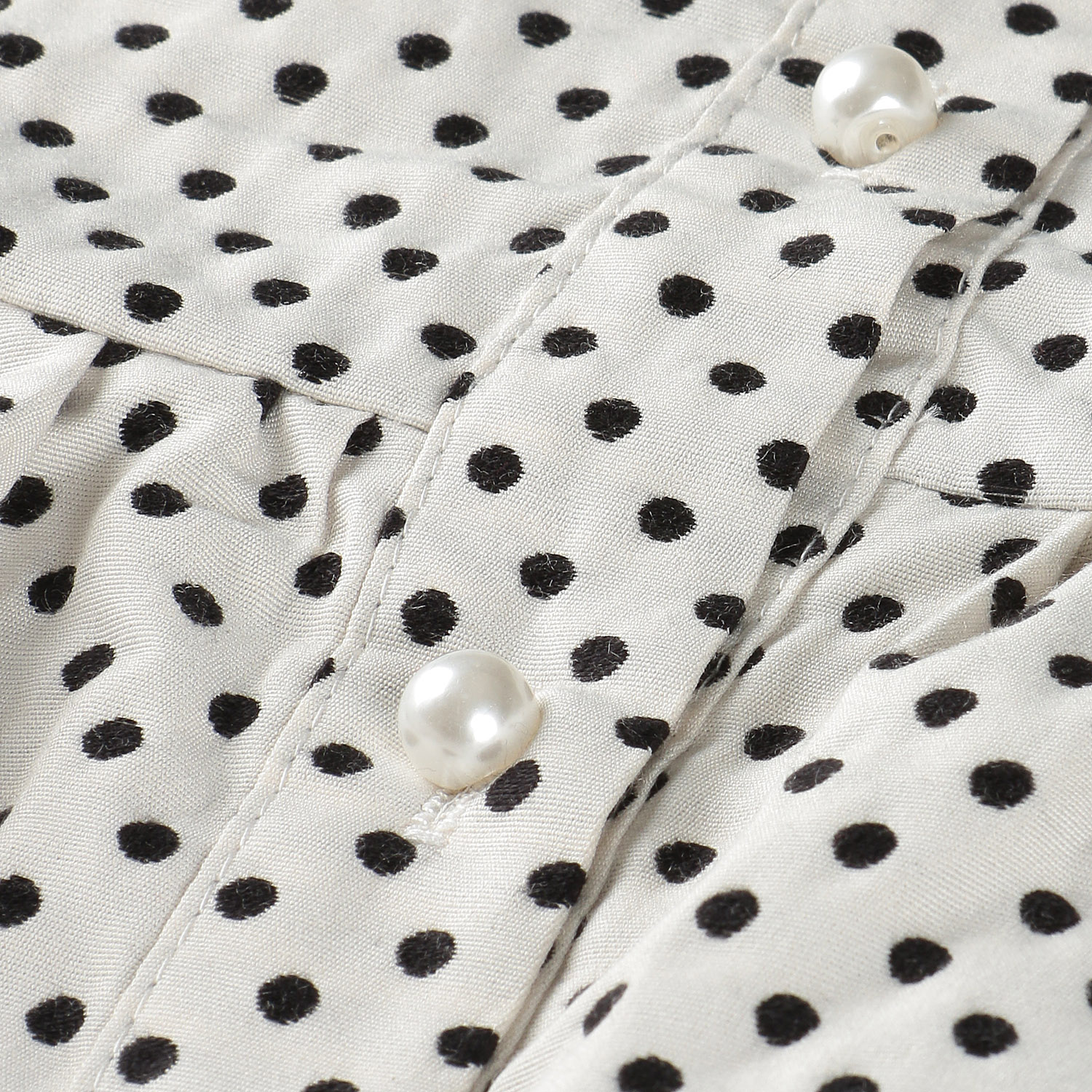 【Insta Live】ギャザーフレアベスト風ブラウス - 画像6