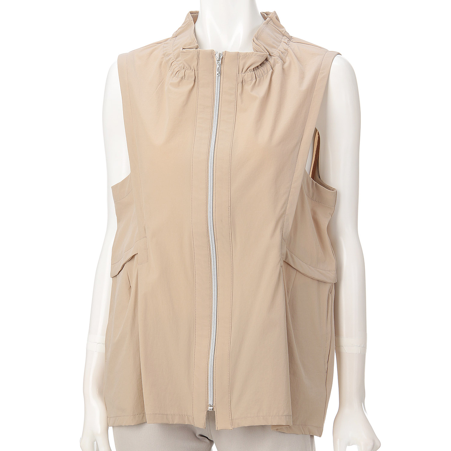 ナイロンスタンドベスト - 画像2