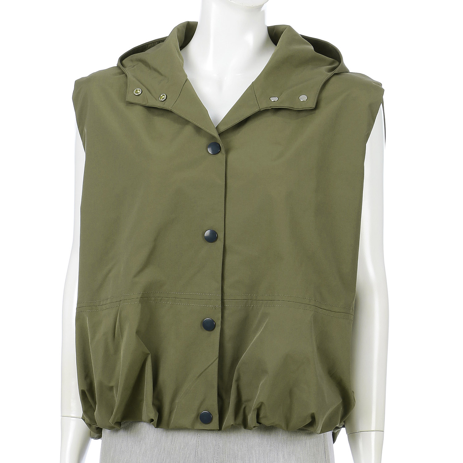 【Insta Live】フード付きバルーンベスト