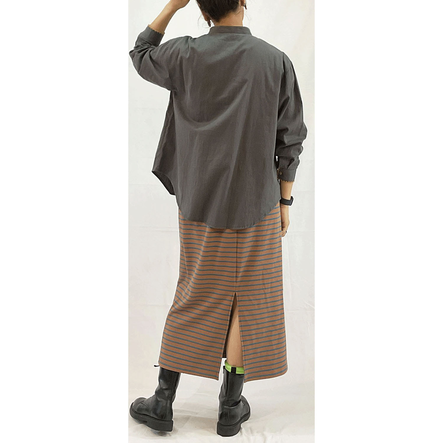 【Insta Live】GENTIL ブランケットステッチシャツ - 画像5