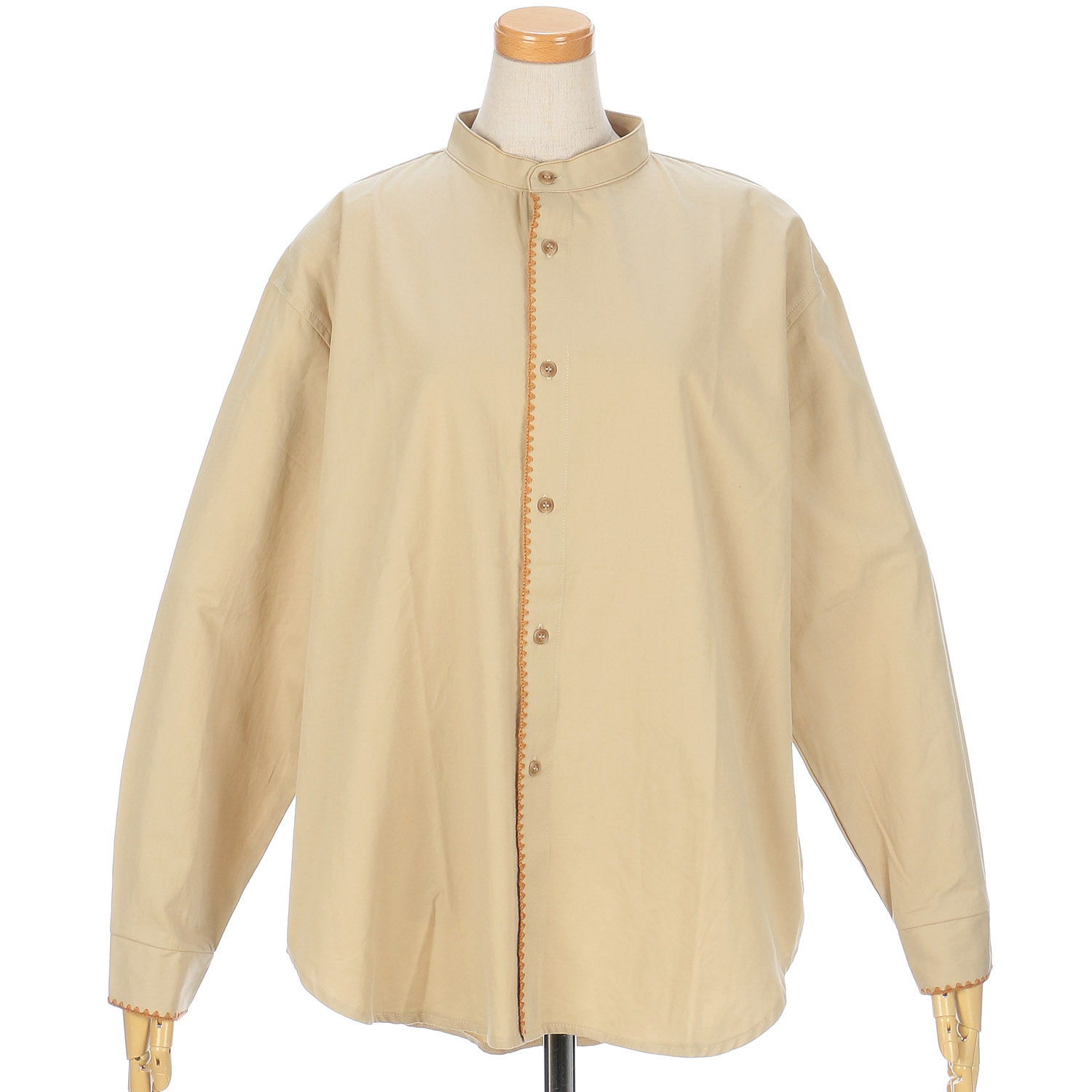 【Insta Live】GENTIL ブランケットステッチシャツ - 画像7