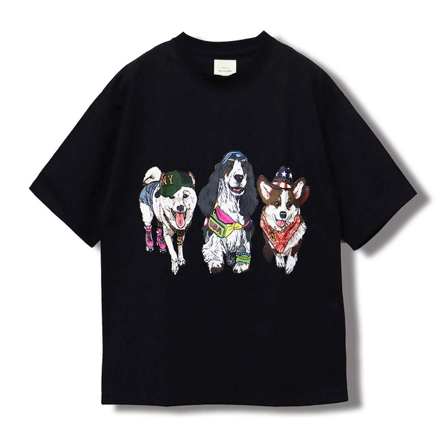 CORISCO Animal Village 前後プリントイヌTシャツ - 画像11