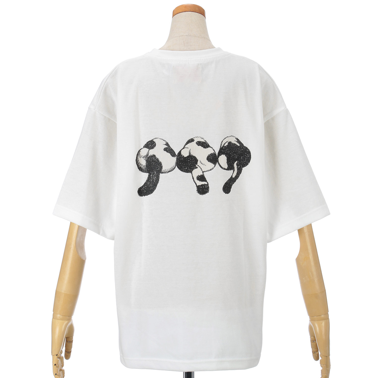 CORISCO Animal Village ネコ3匹Tシャツ - 画像4