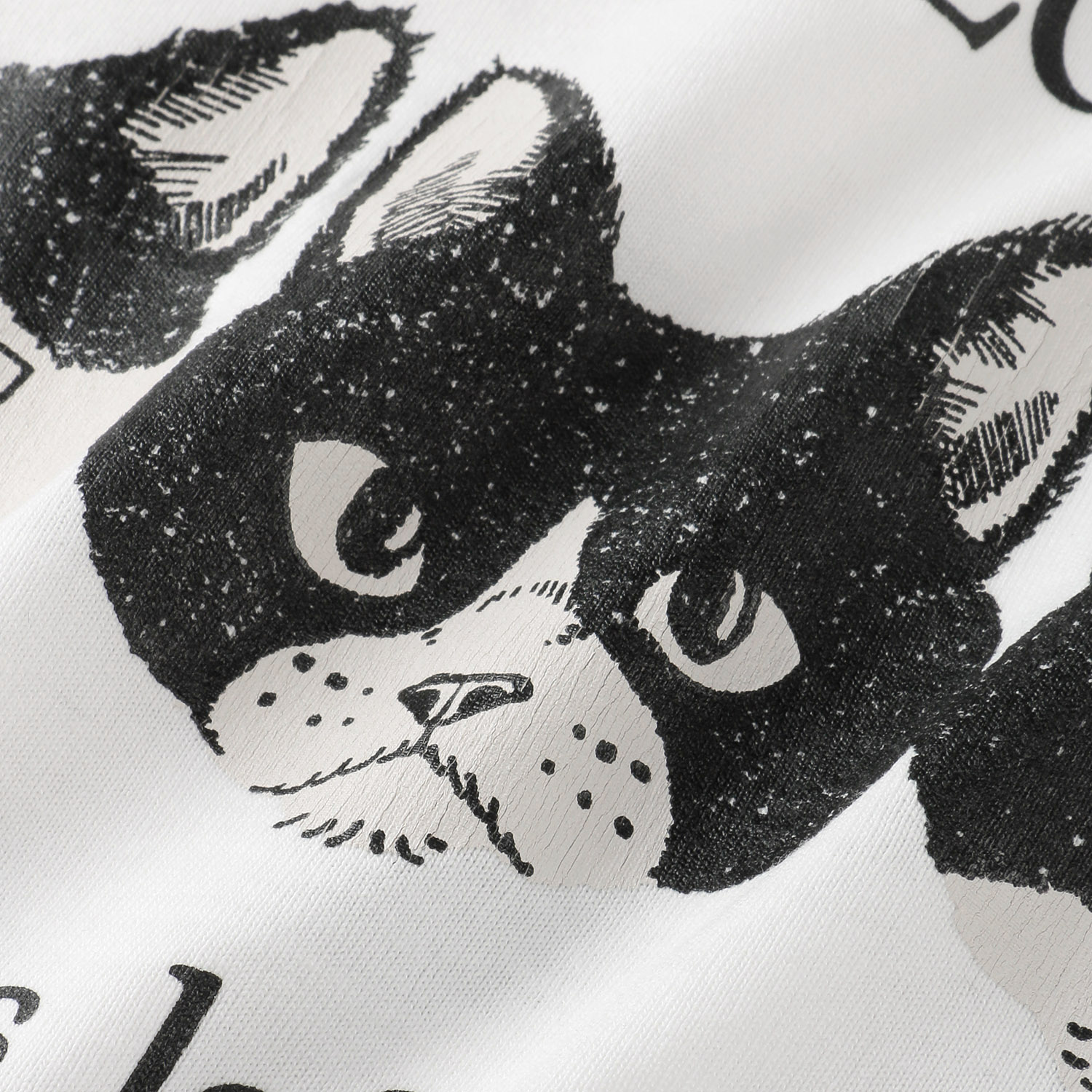 CORISCO Animal Village ネコ3匹Tシャツ - 画像5