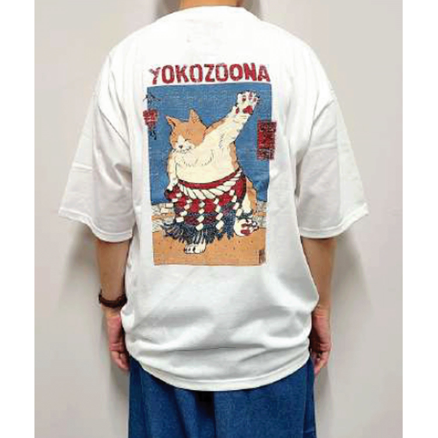 CORISCO Animal Village ネコYOKOZUNATシャツ - 画像3