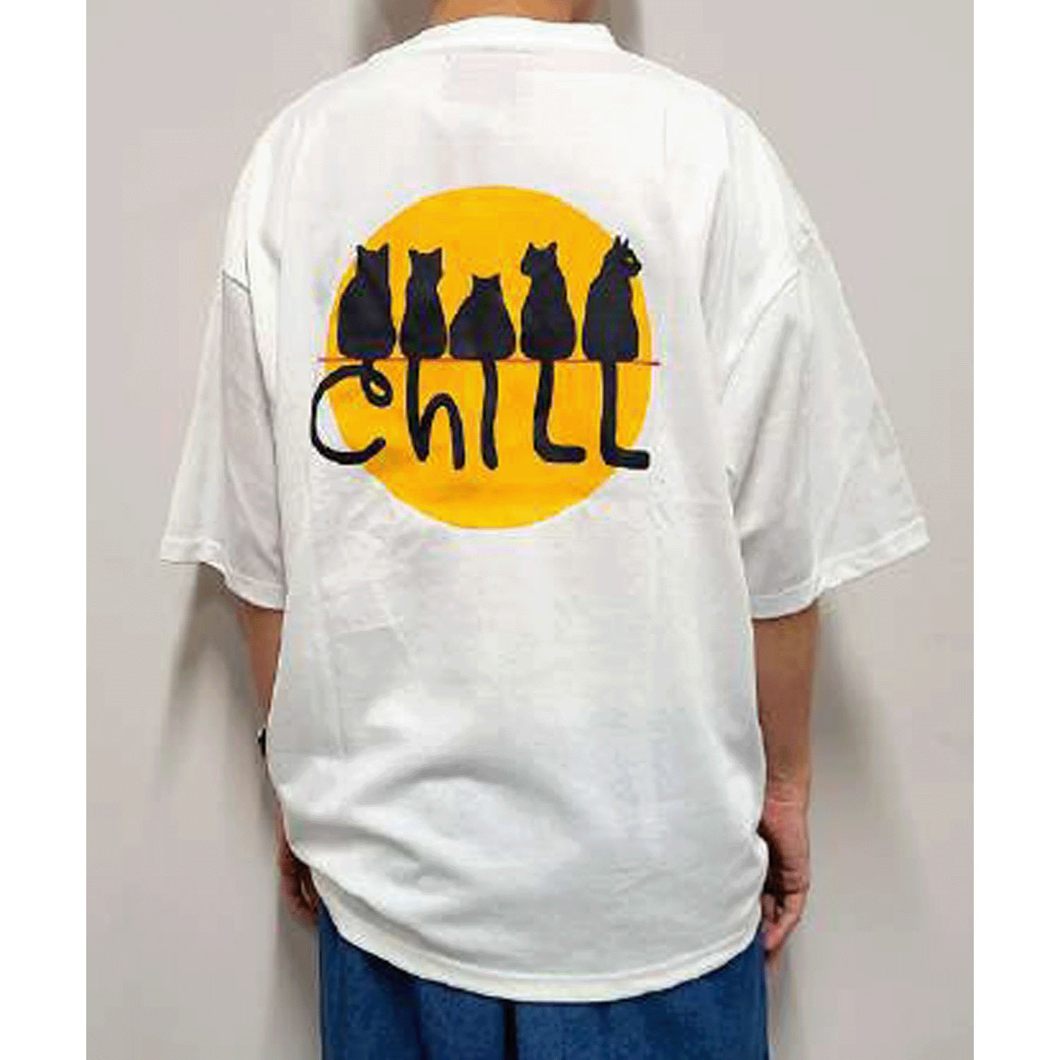 CORISCO Animal Village チルなネコTシャツ - 画像1