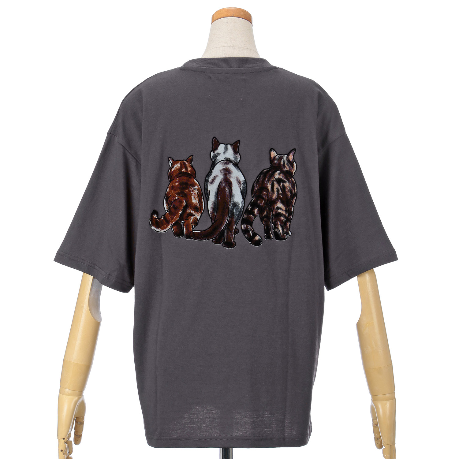 CORISCO Animal Village ネコフロッキーTシャツ - 画像12