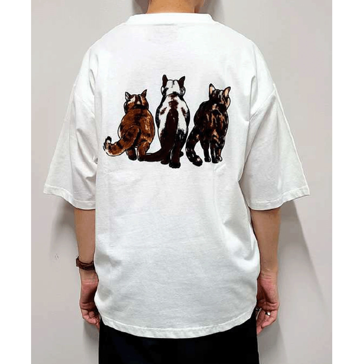CORISCO Animal Village ネコフロッキーTシャツ - 画像8