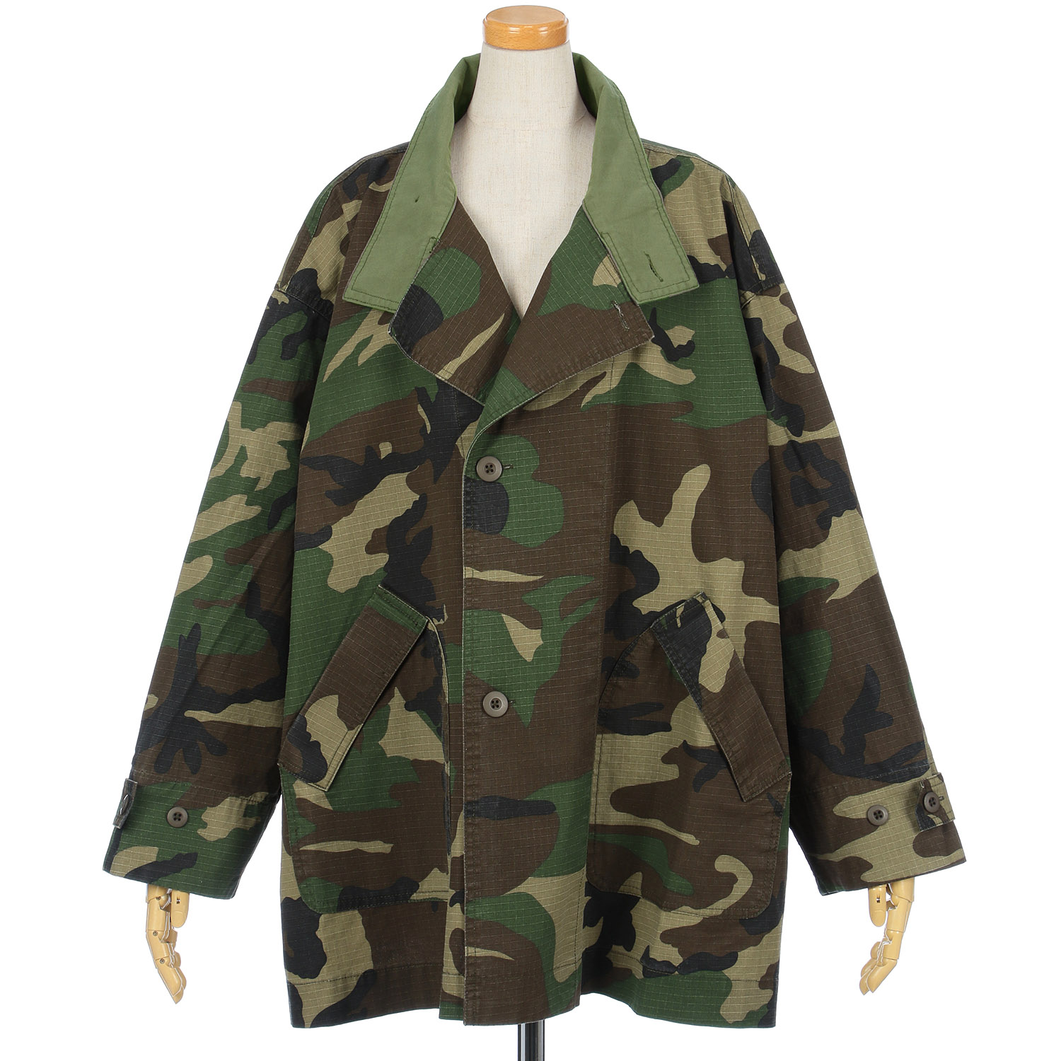 【Insta Live】GENTIL 配色迷彩ジャケット - 画像8