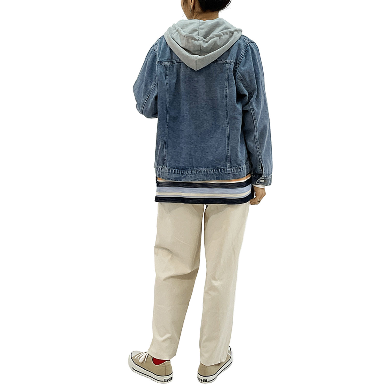 【Insta Live】GENTIL 取り外しフード付Gジャン - 画像5