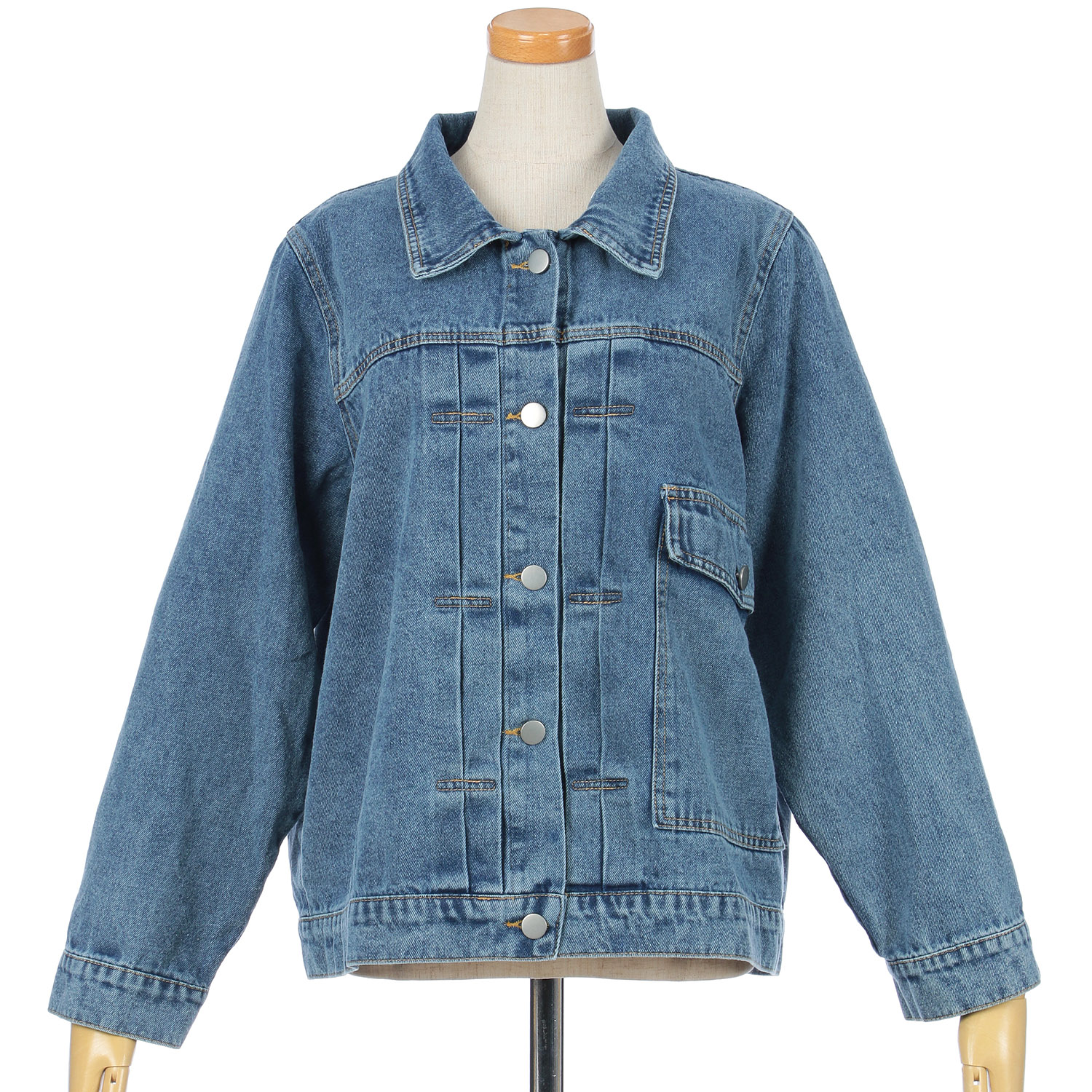 【Insta Live】GENTIL 取り外しフード付Gジャン - 画像6