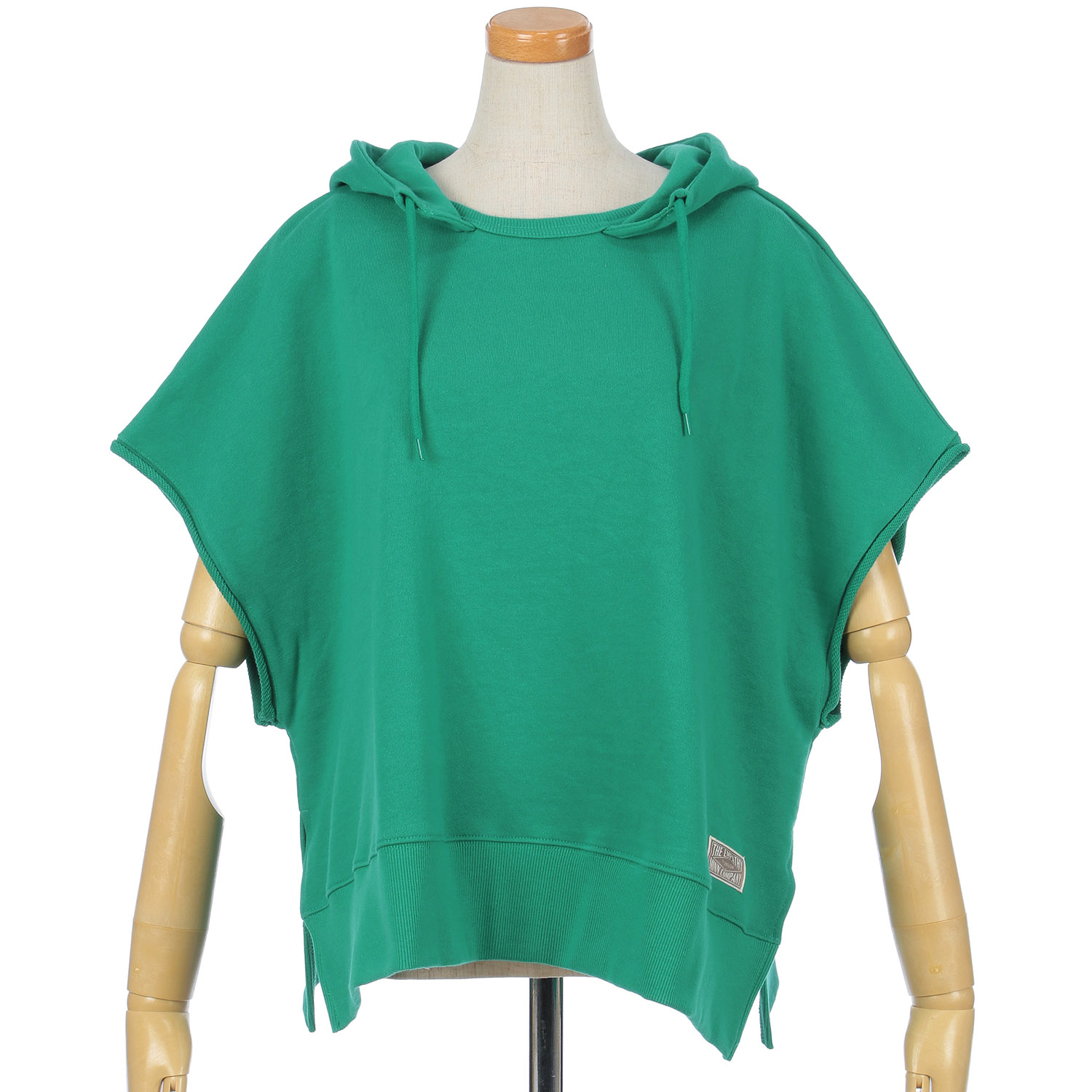 GENTIL 裏毛フード付べスト - 画像5