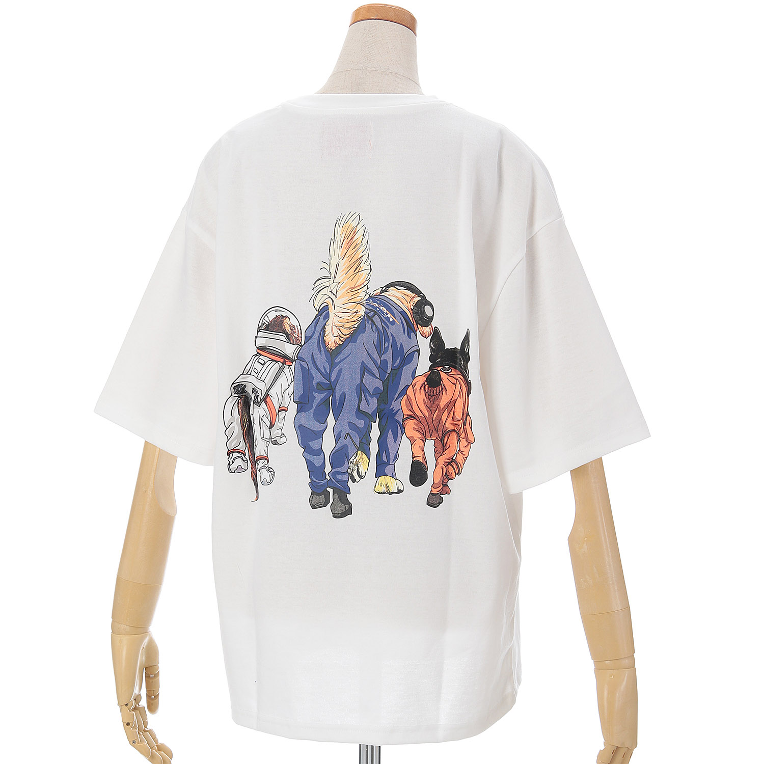 CORISCO Animal Village  イヌTシャツ 宇宙 - 画像3