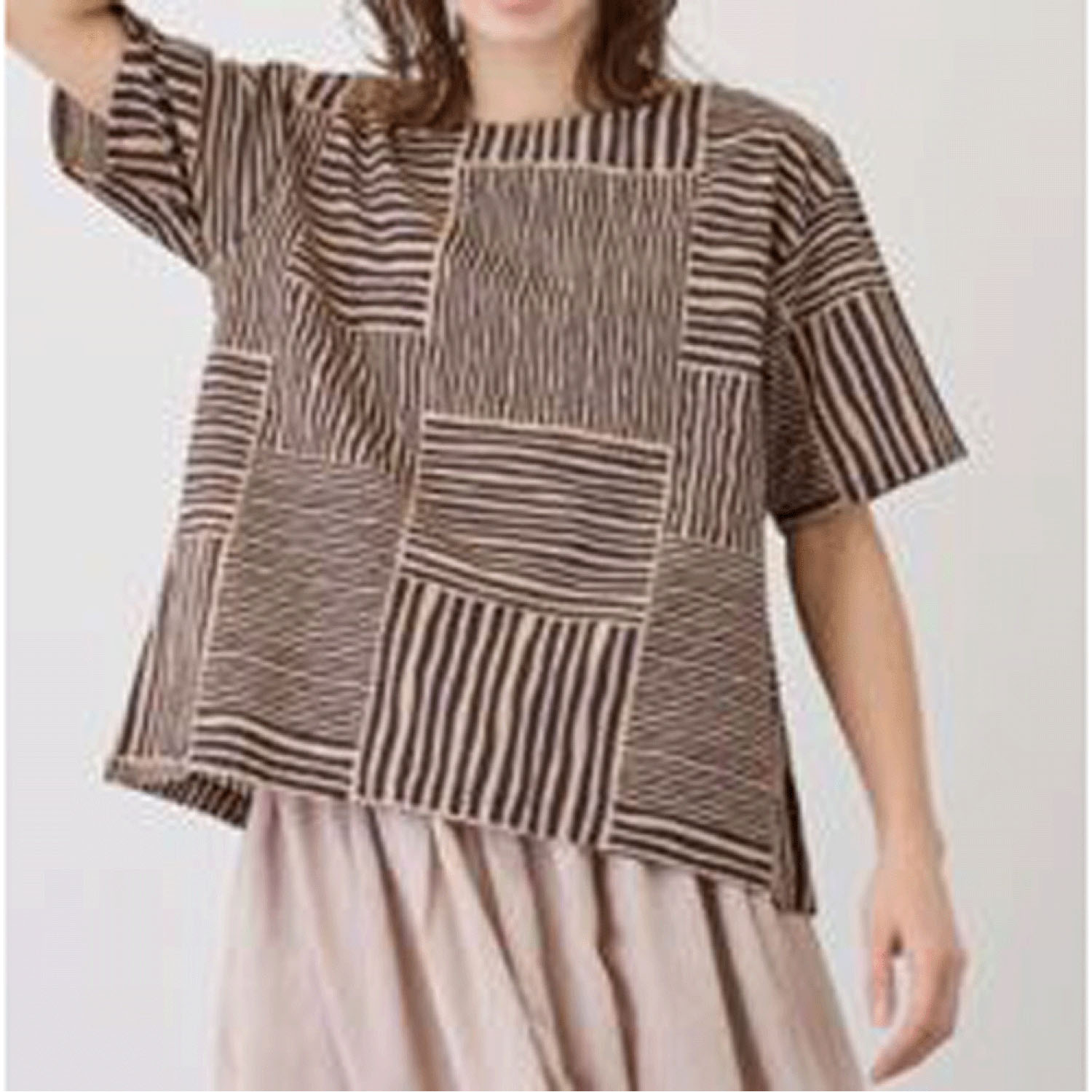 LittleMarket ストライププルオーバー