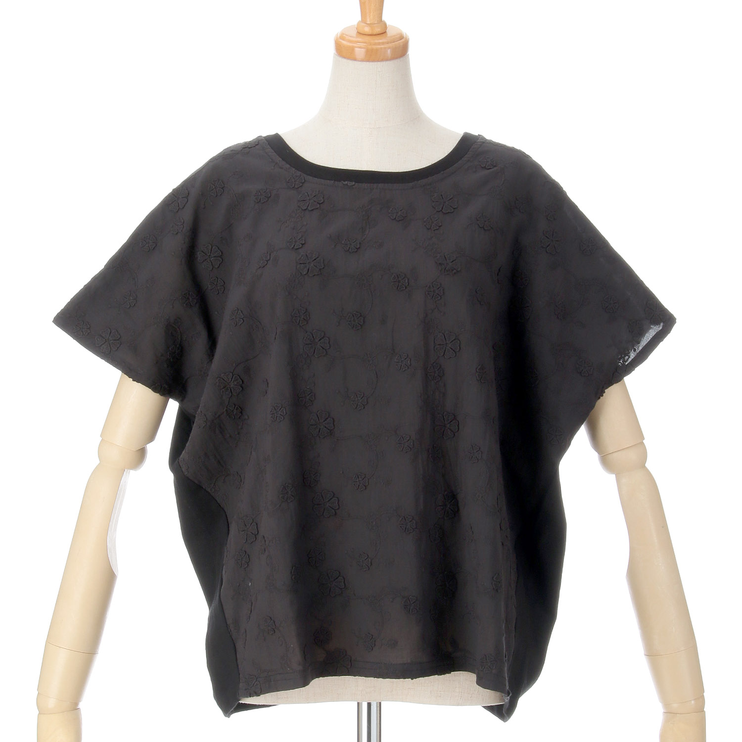 LittleMarket フラワーレリーフプルオーバー - 画像2