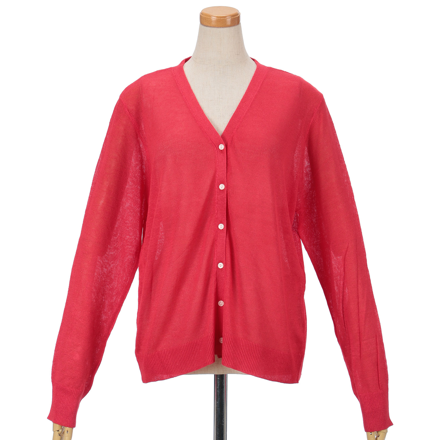 Amitie レーヨン麻カーディガン - 画像6