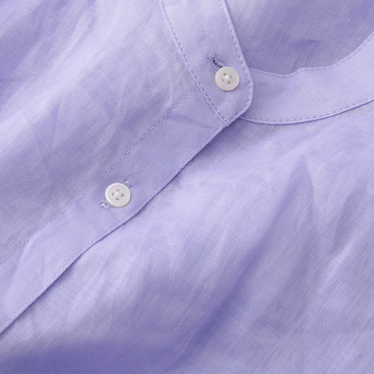 tene．ピネリアスタンドカラーシャツ - 画像7