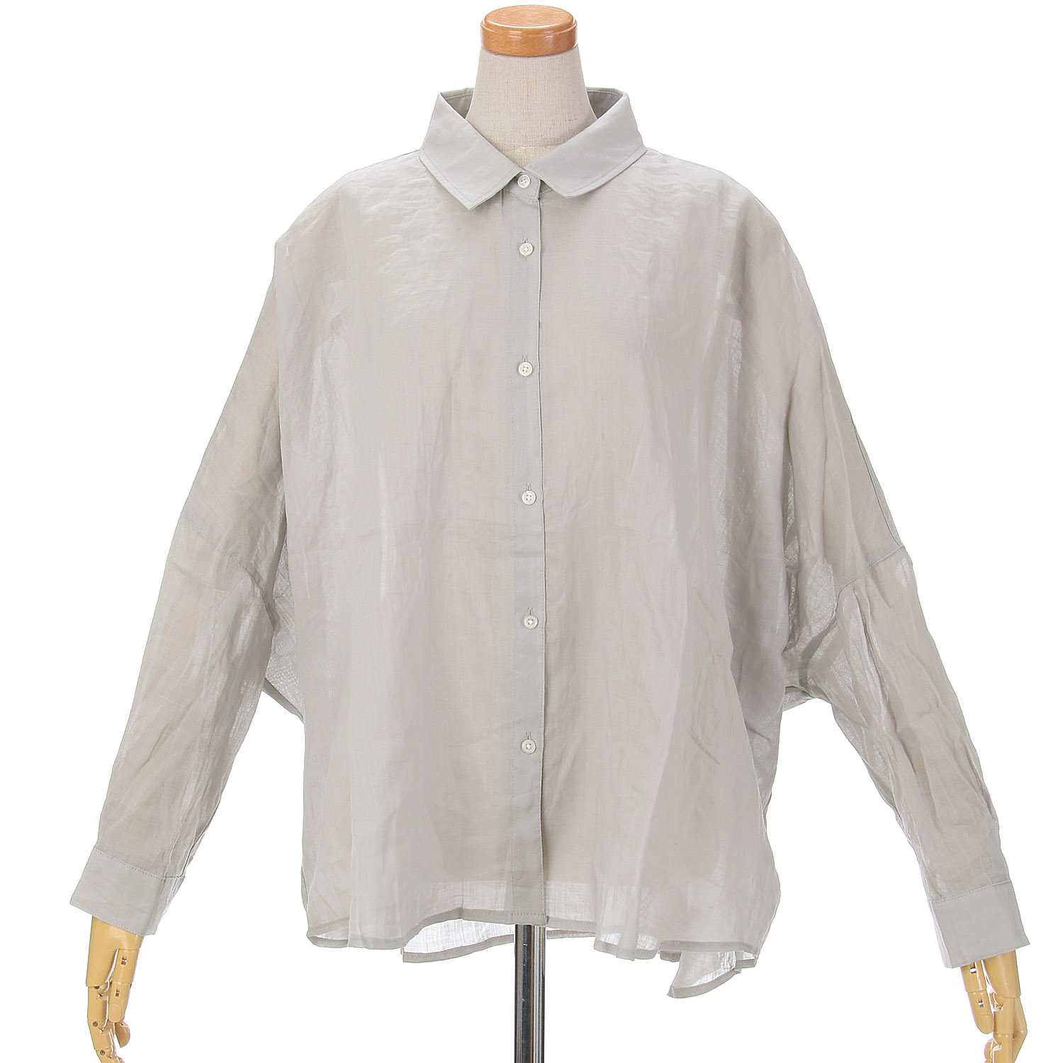 tene．シーク襟付シャツ - 画像3