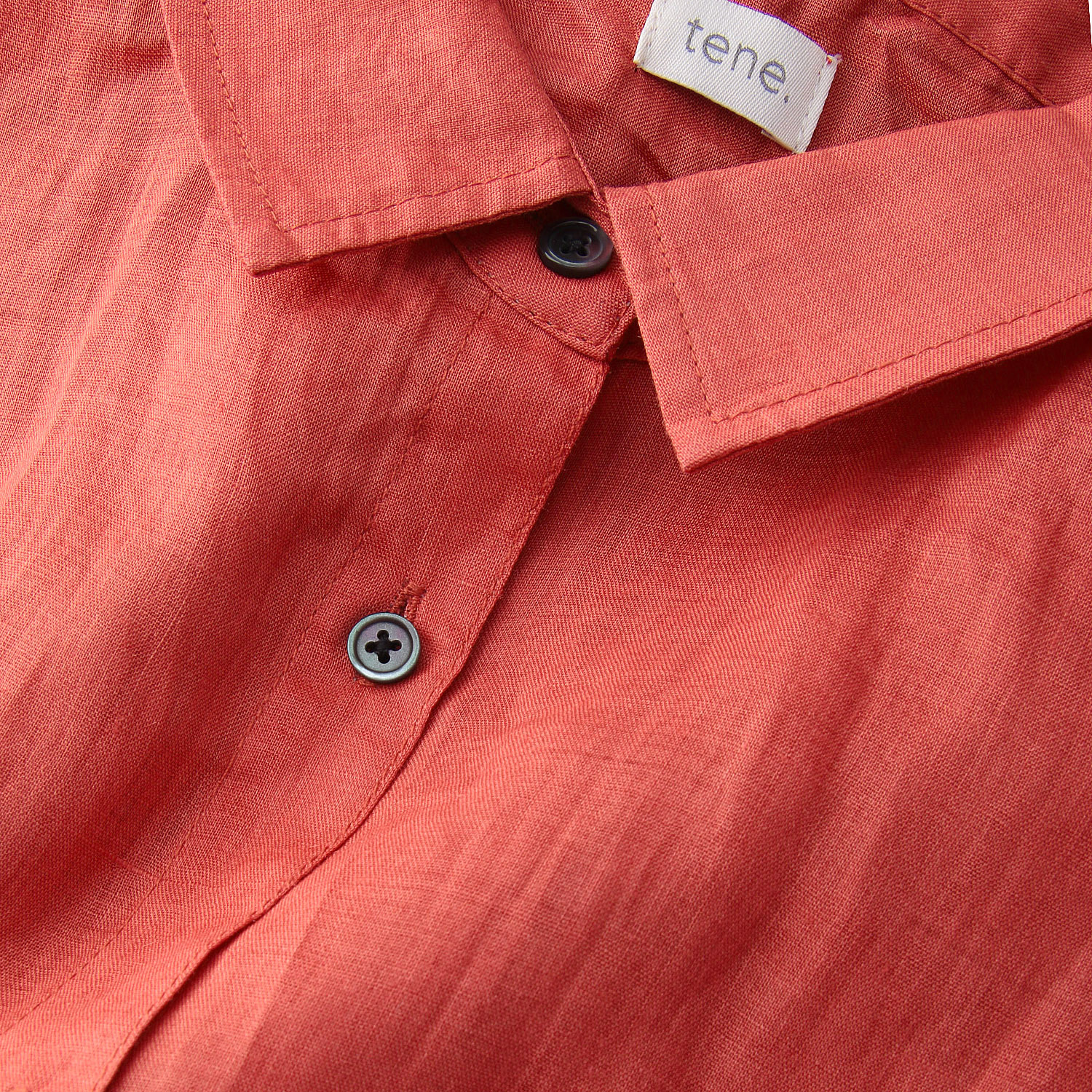tene．シーク襟付シャツ - 画像7