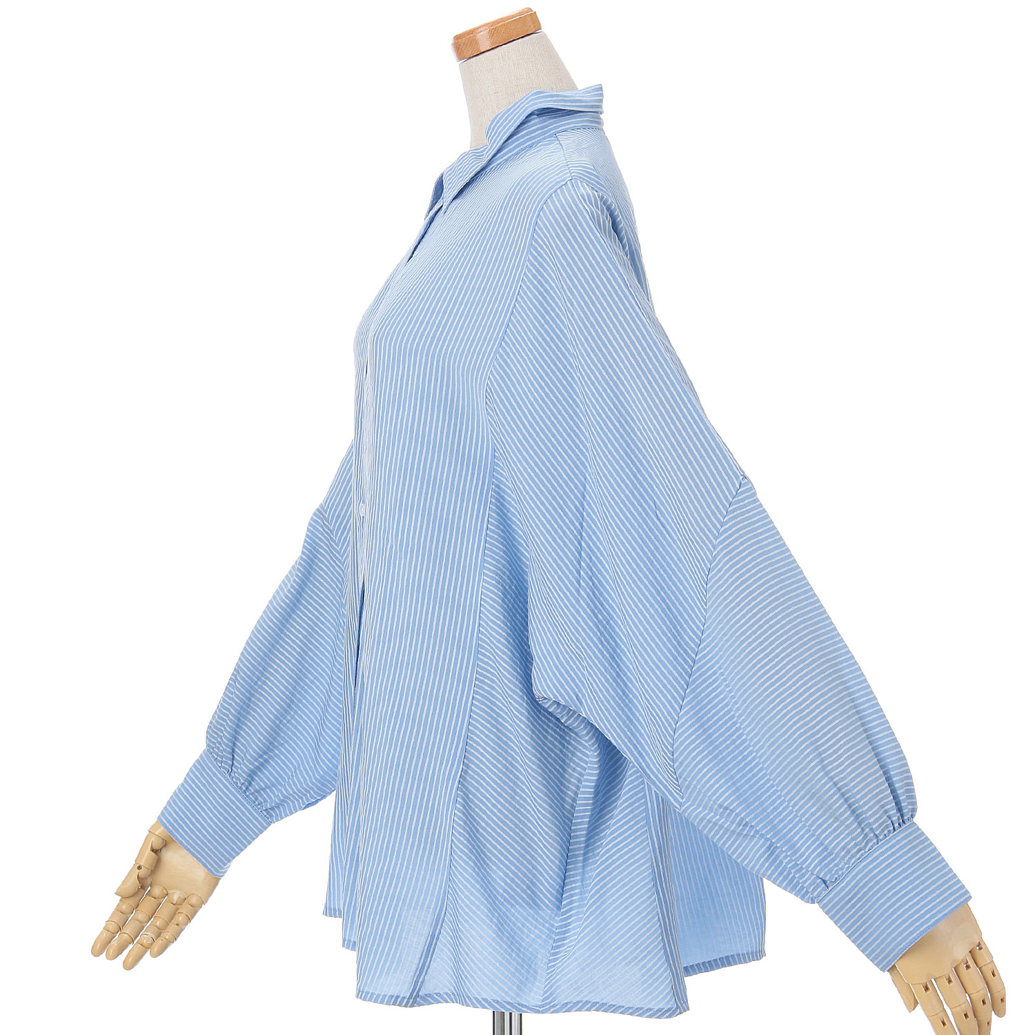 【Insta Live】MAFRAIS ストライプドビードルマンシャツ - 画像12