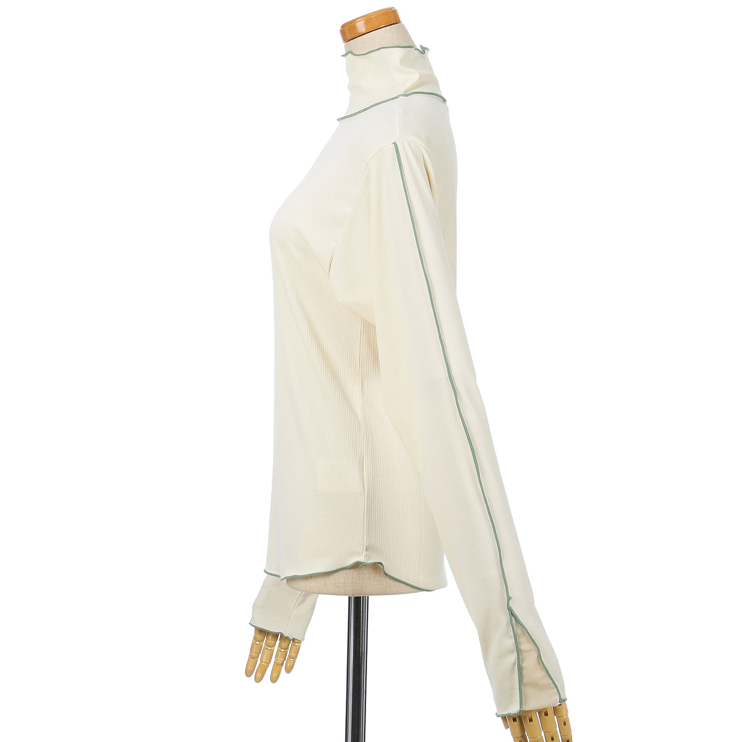 MAFRAIS ランダムテレコ配色メロープルオーバー - 画像9