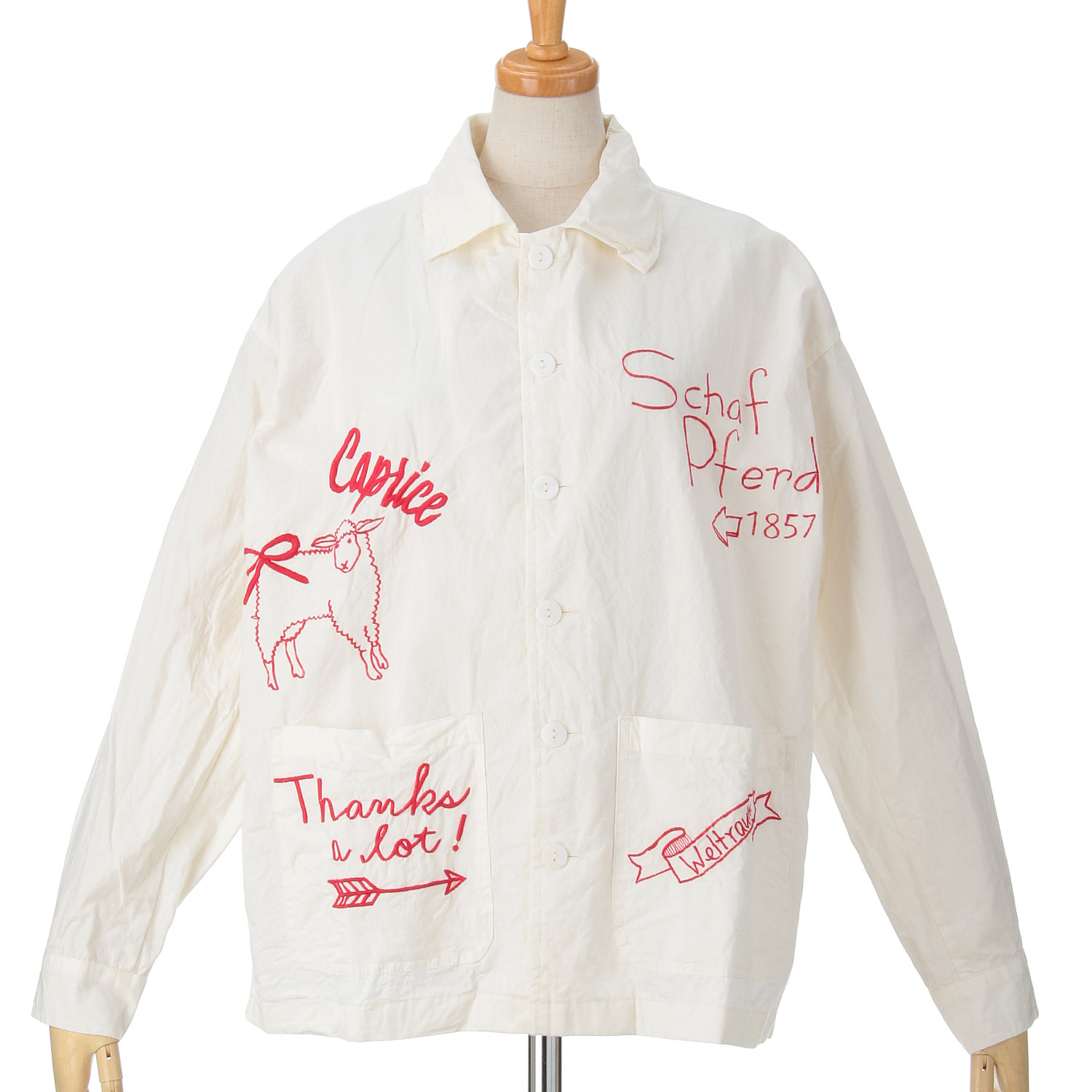 fu－dueka：： 刺繍カバーオール - 画像6