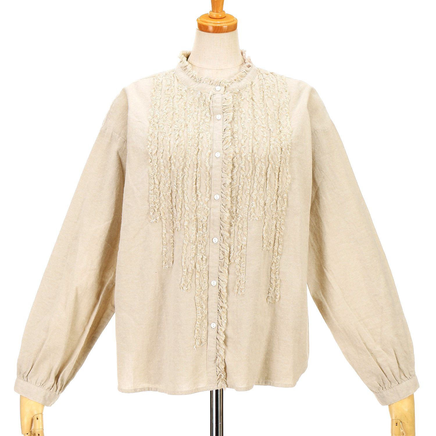 fu－dueka：：オックスフリンジシャツ - 画像1