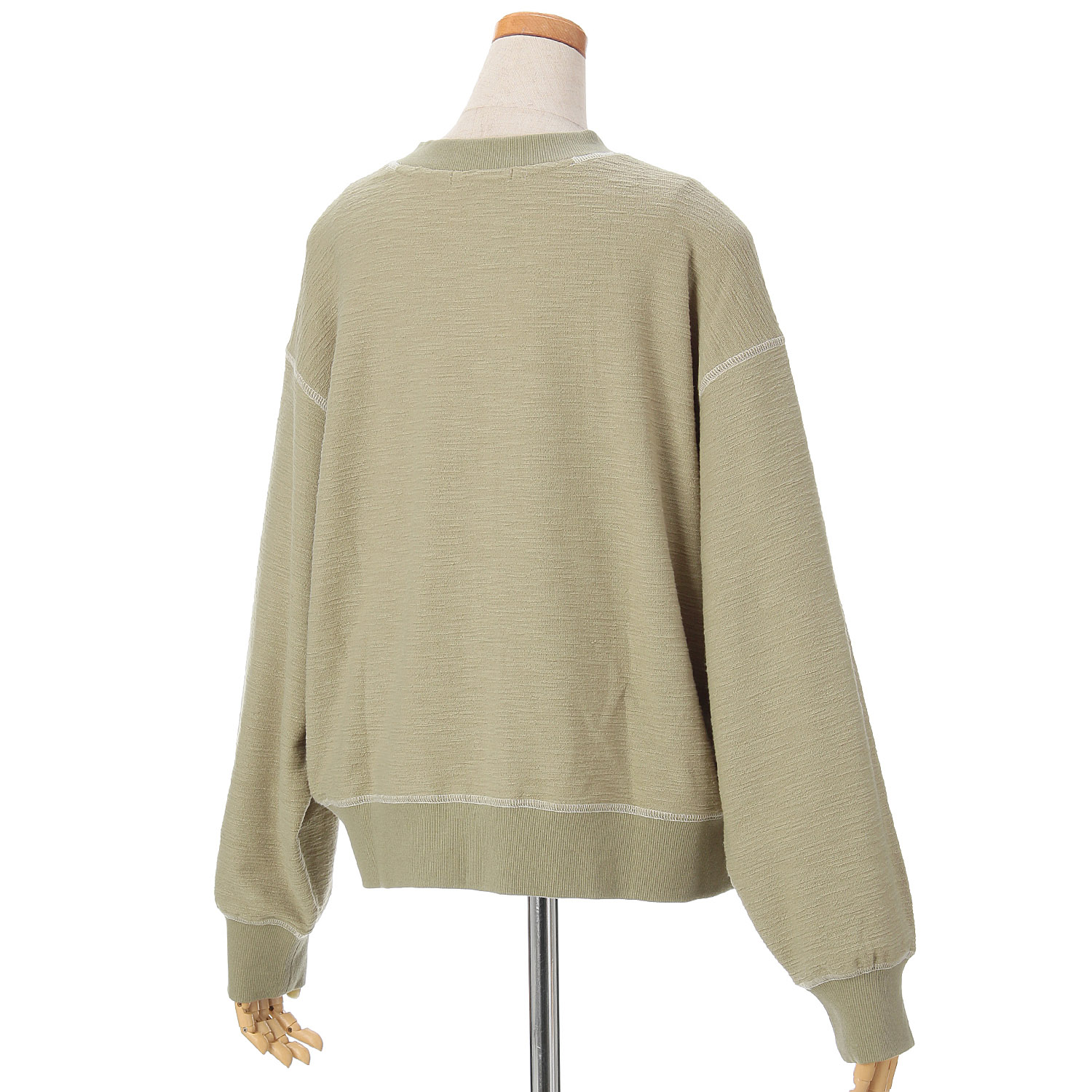 le colis ソフトインレイクロップドカーデ - 画像9