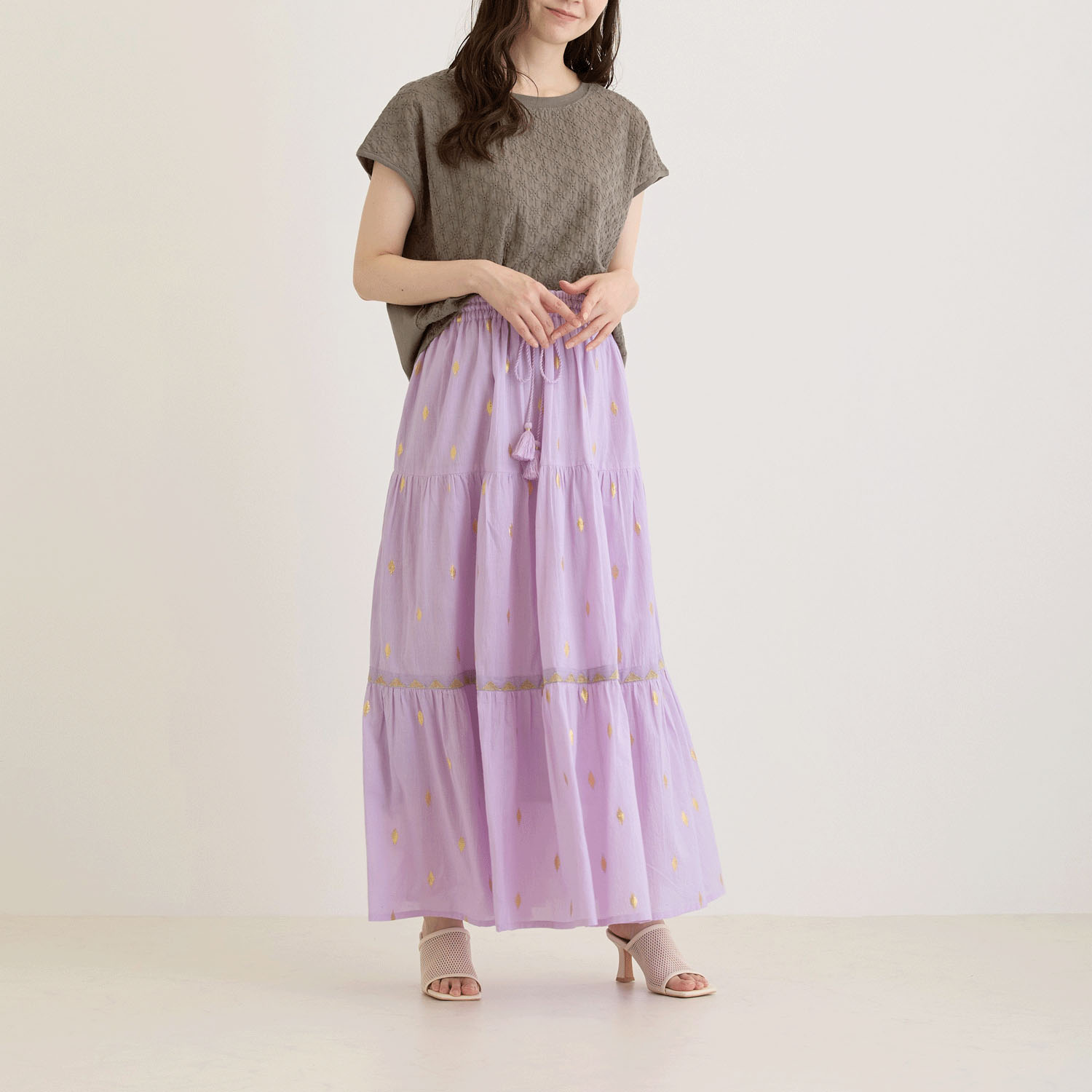 【お取寄せ】Shanti Shanti スカート リュミエール - 画像4