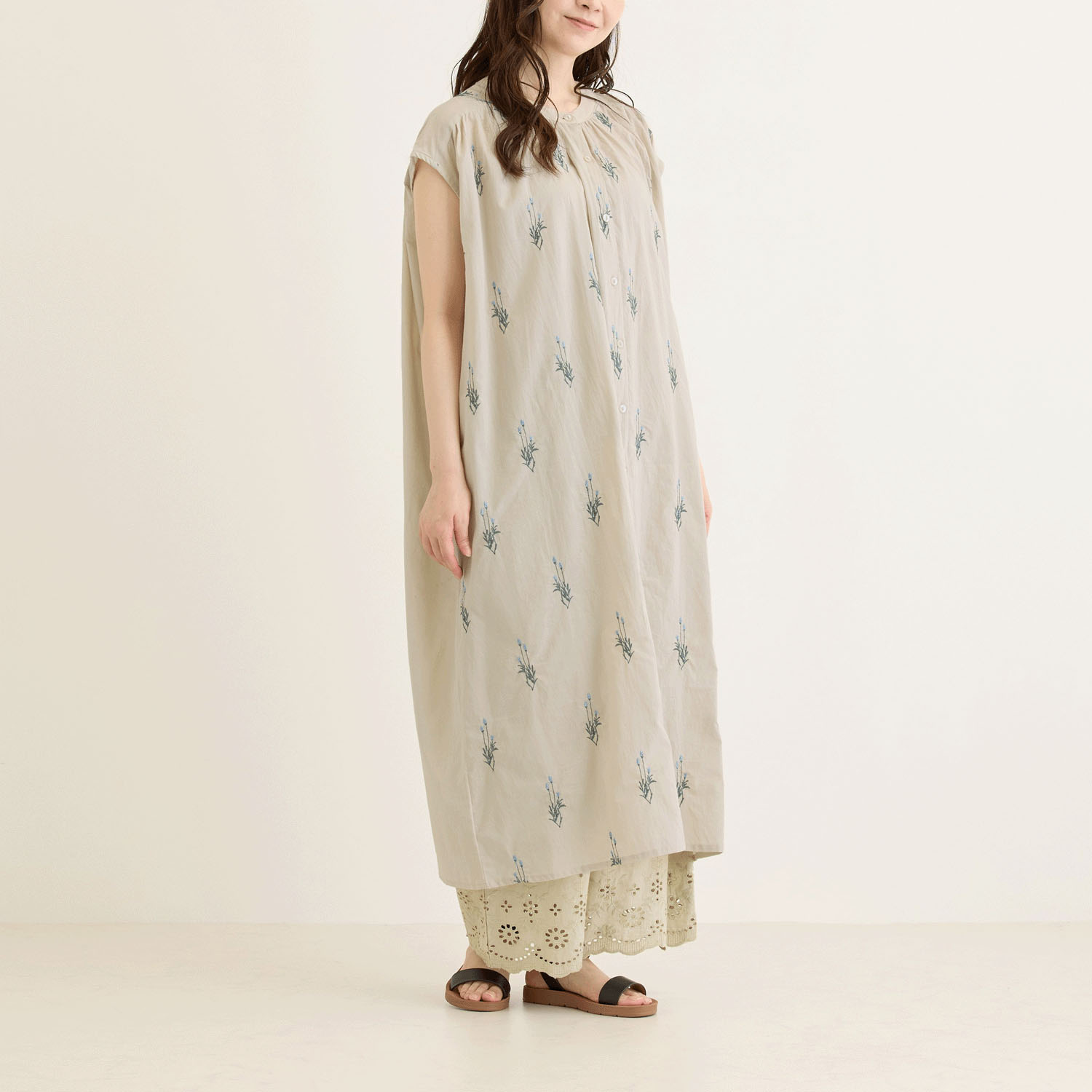 【お取寄せ】PORINA ワンピース ラベンダー - 画像3