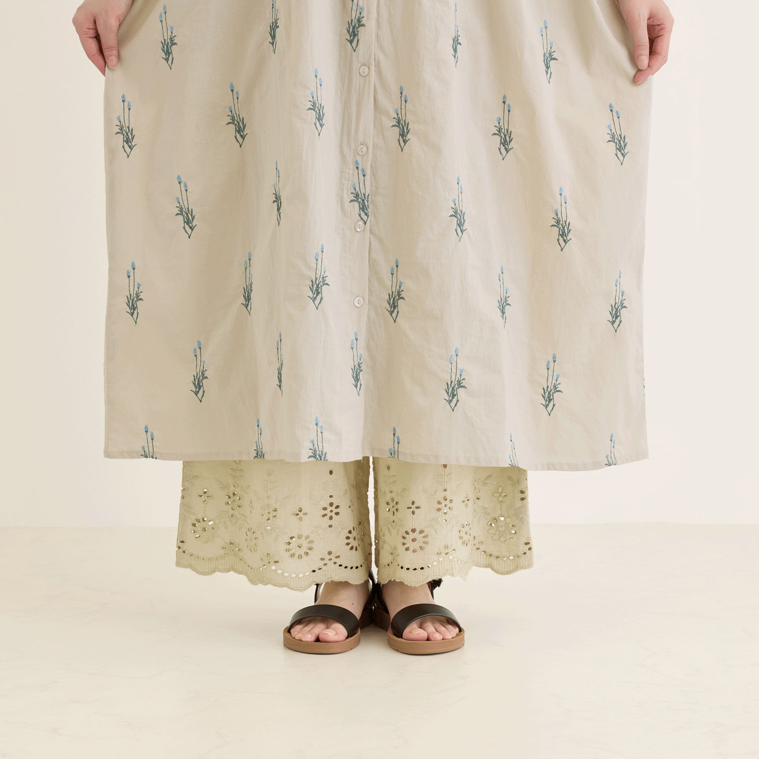 【お取寄せ】PORINA ワンピース ラベンダー - 画像10