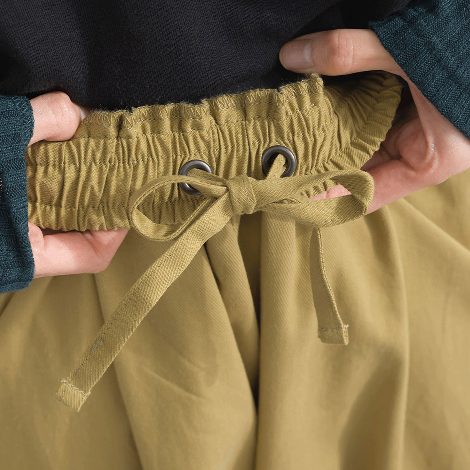 【ETONET限定】 iriey 脇タックコクーンパンツ - 画像18