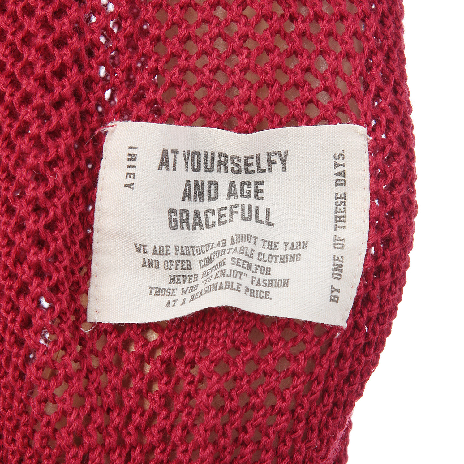 【ETONET限定】iriey 2WAY透かし編みカーデ - 画像21