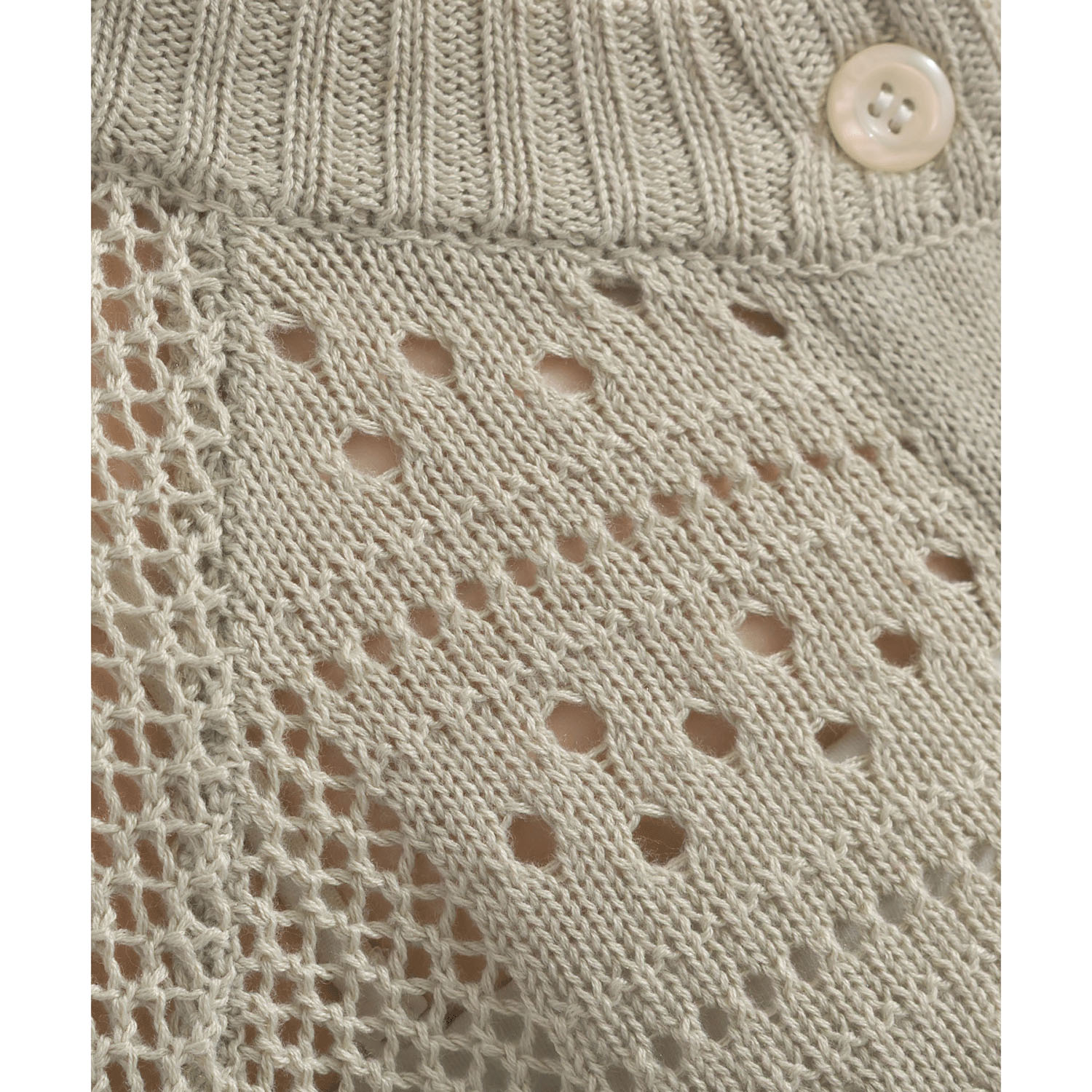 【ETONET限定】iriey 2WAY透かし編みカーデ - 画像9