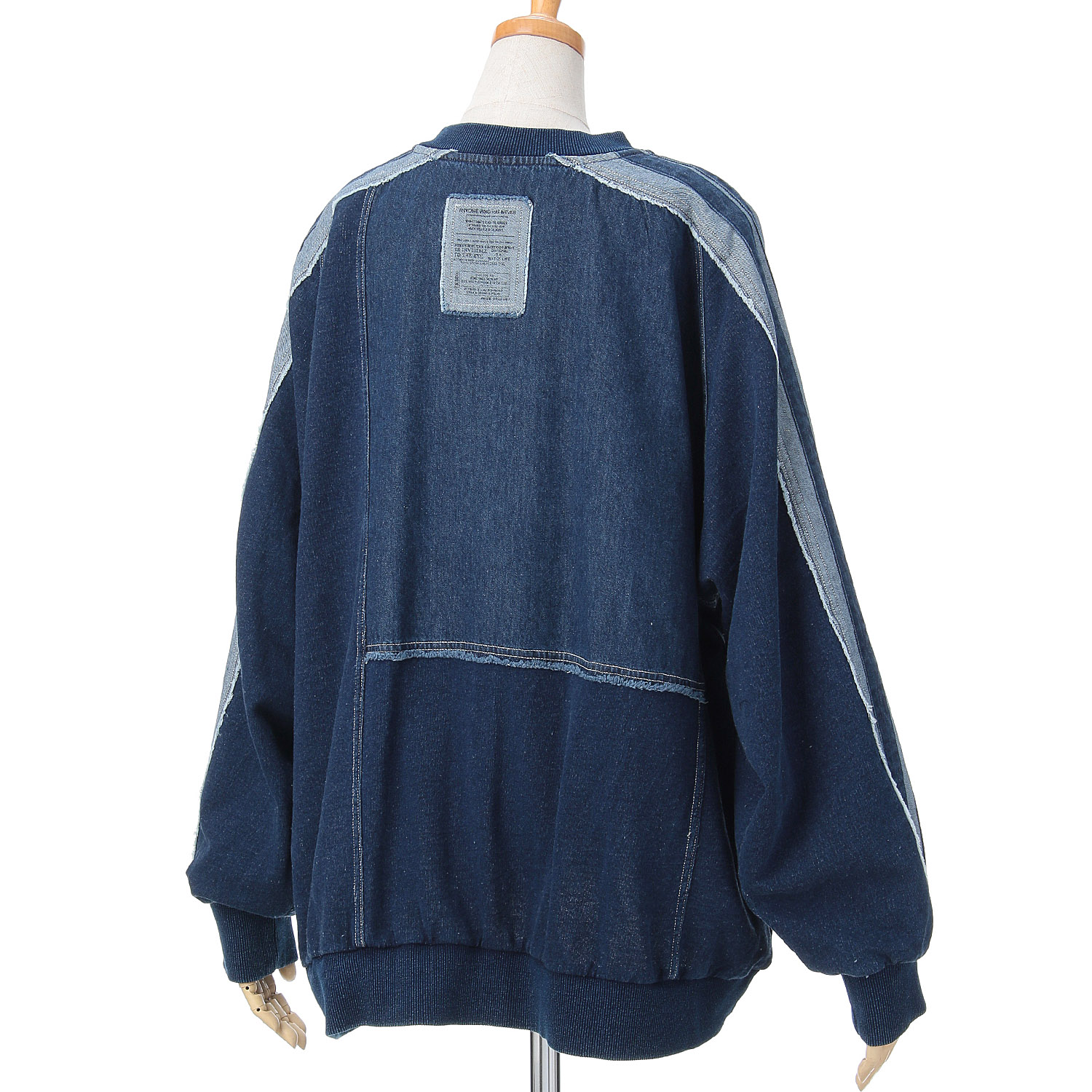 【ETONET限定】iriey 裏毛インディゴ染めラインPO - 画像23