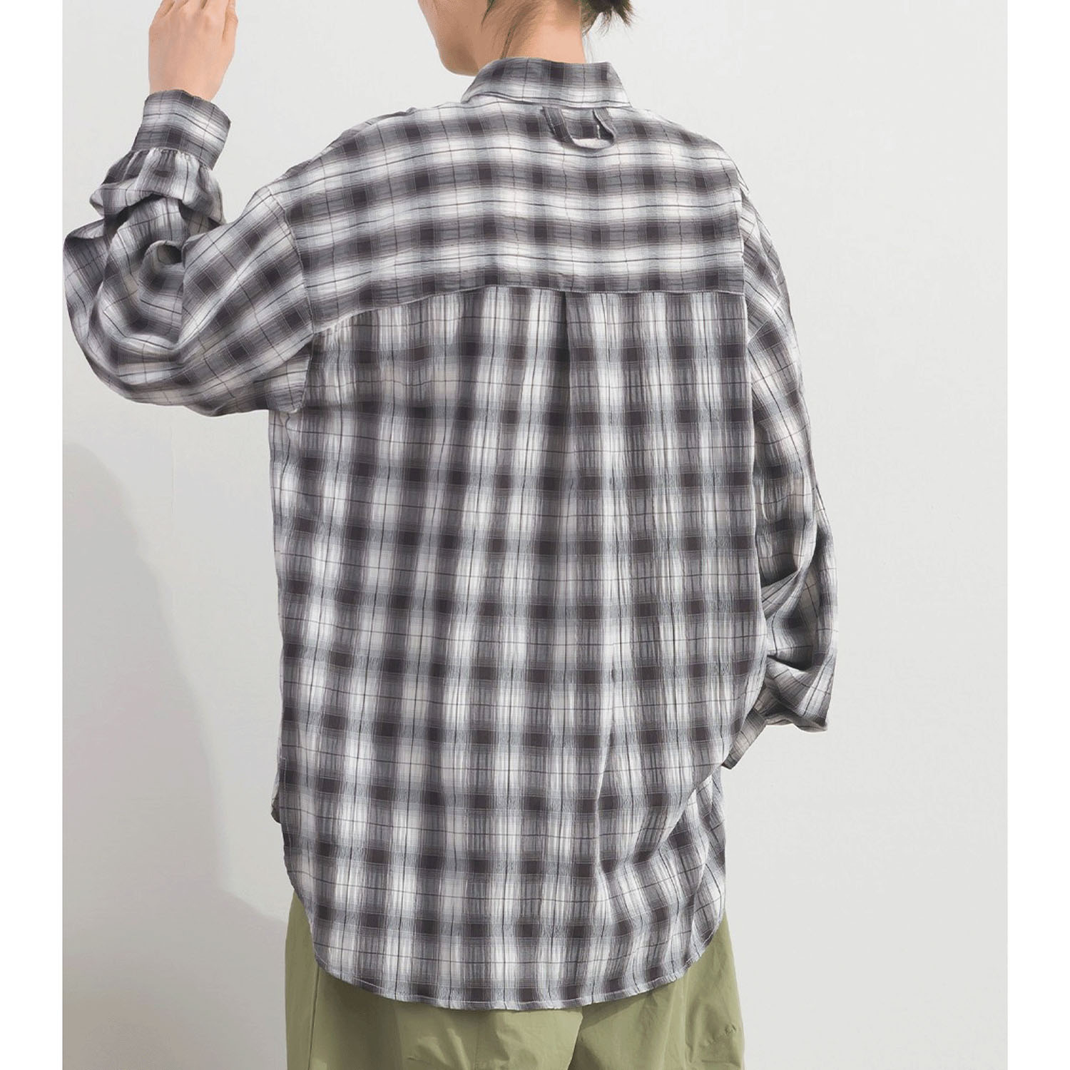 【ETONET限定】 iriey ワッシャーBIGシャツ - 画像7