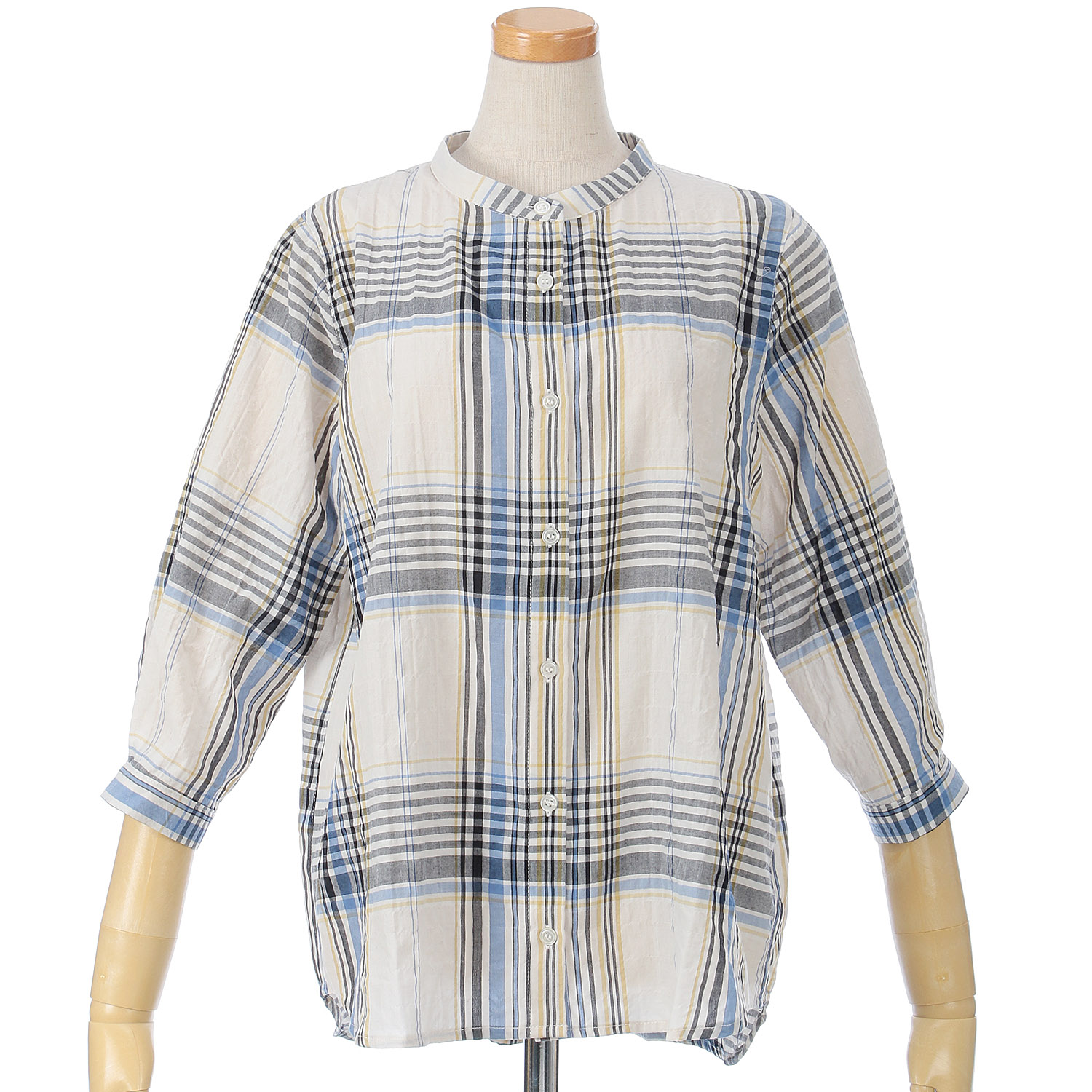 embelge チェックブラウス - 画像1