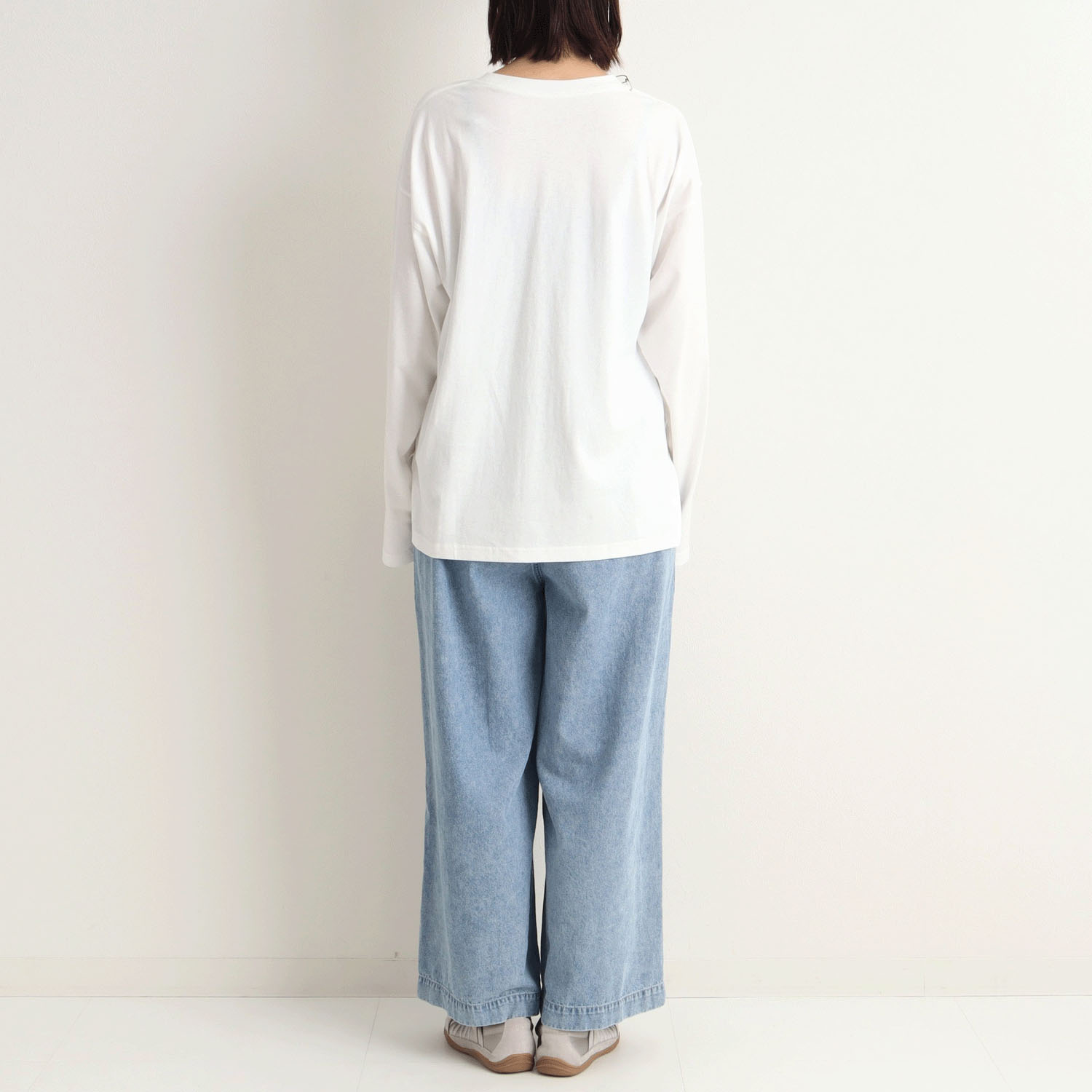 【Insta Live】le colis  6．5oz デニムタックイージーパンツ - 画像5