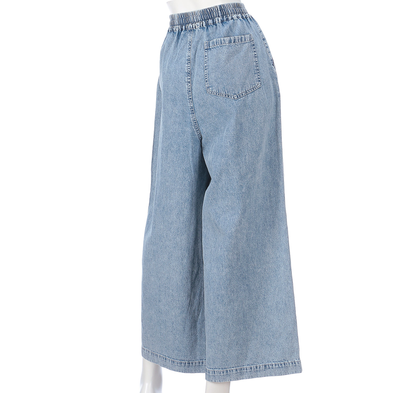 【Insta Live】le colis  6．5oz デニムタックイージーパンツ - 画像8